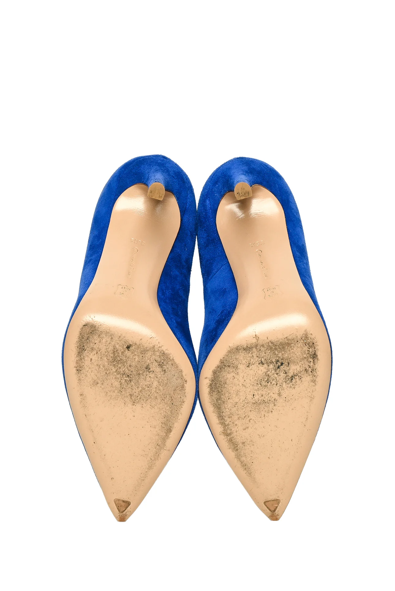 Gianvito Rossi Size 35.5 Suede 110 Pumps - Image 7
