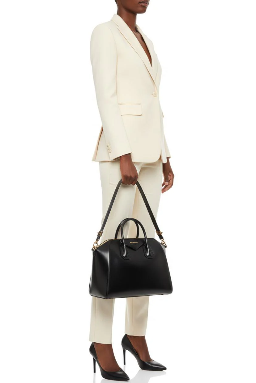 Givenchy Medium Box Leather Antigona Tote - Image 8