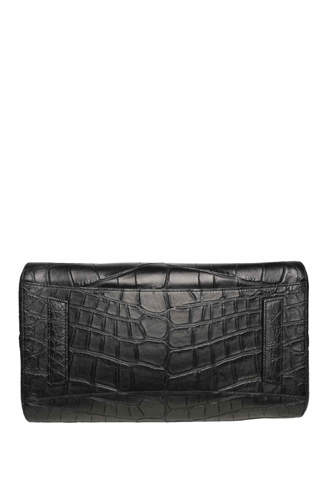 Givenchy Medium Croc Embossed Leather Antigona Tote - Image 4