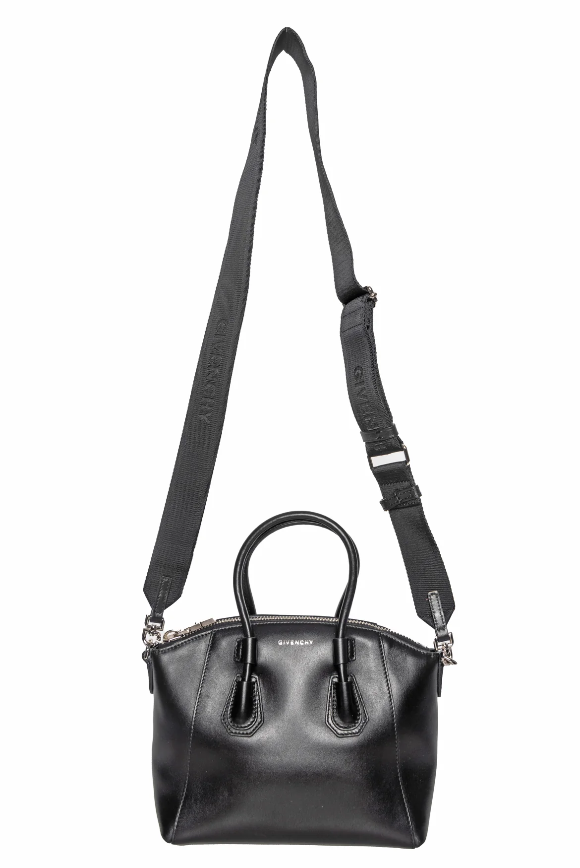 Givenchy Mini Antigona Sport Leather Shoulder Bag - Image 6
