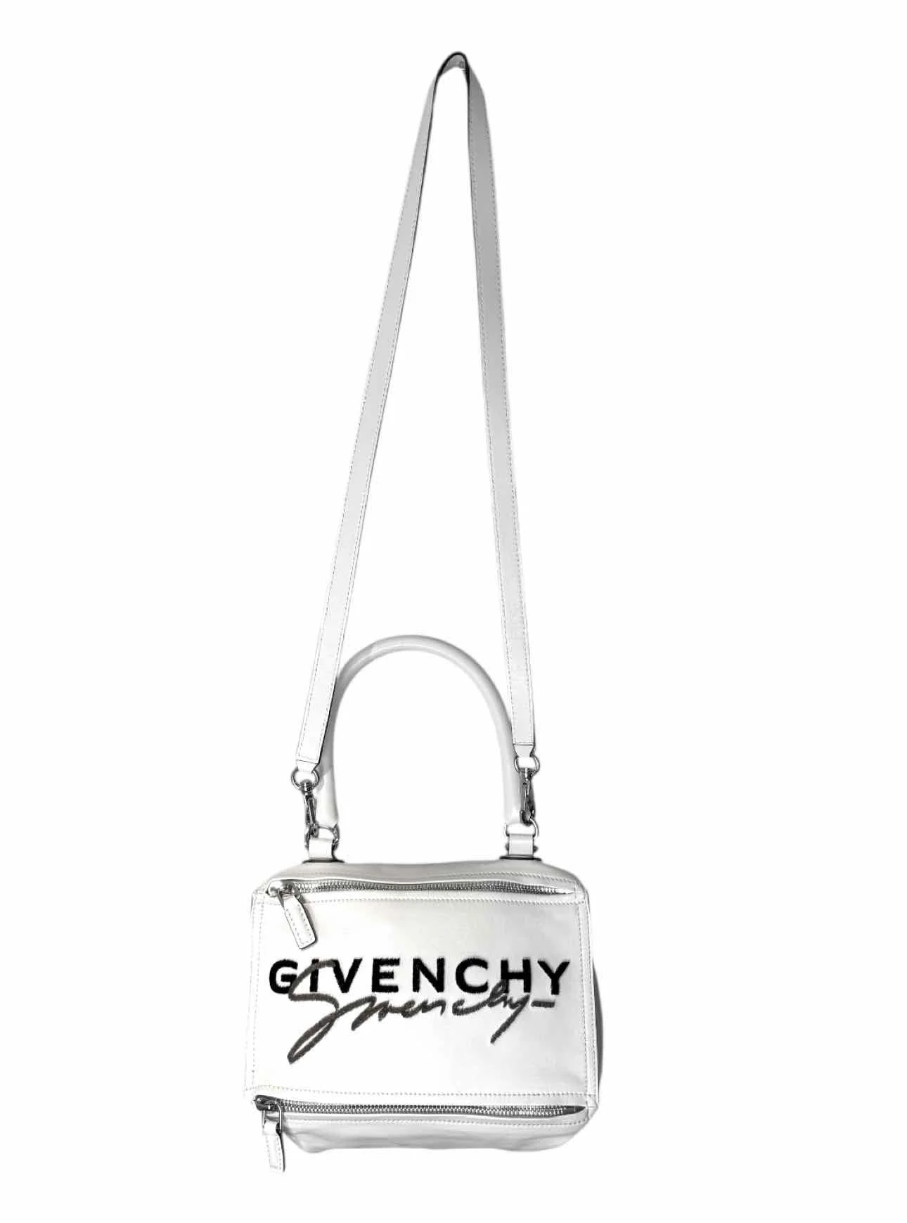 Givenchy Pandora Logo Leather Purse - Image 6