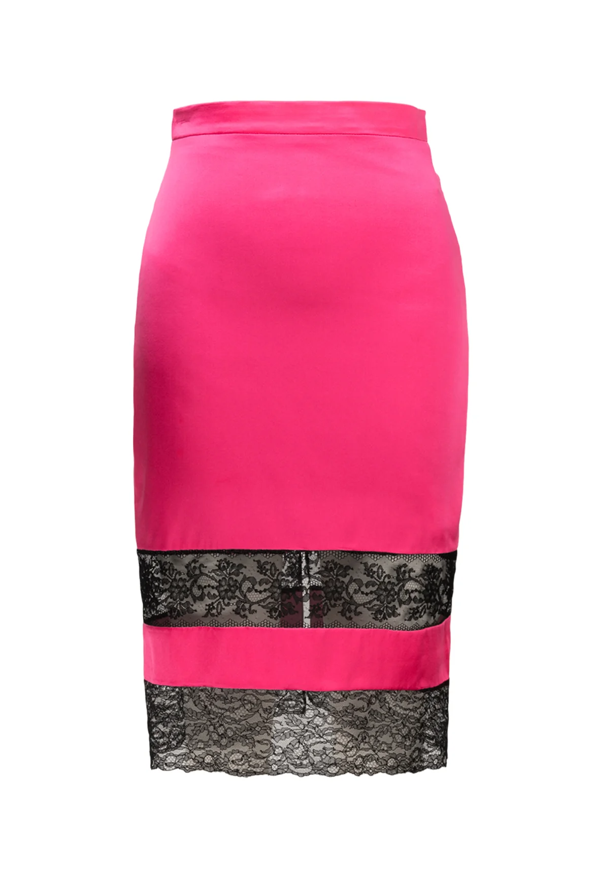 Givenchy Size 34 Silk Lace Trimmed Top & Skirt Set - Image 3