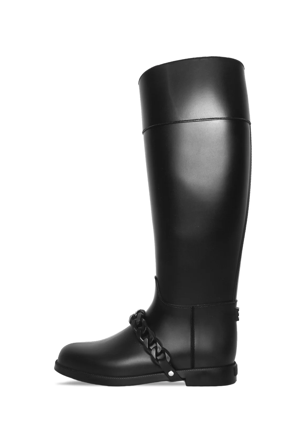 Givenchy Size 35 Chain Strap Rain Boots - Image 3