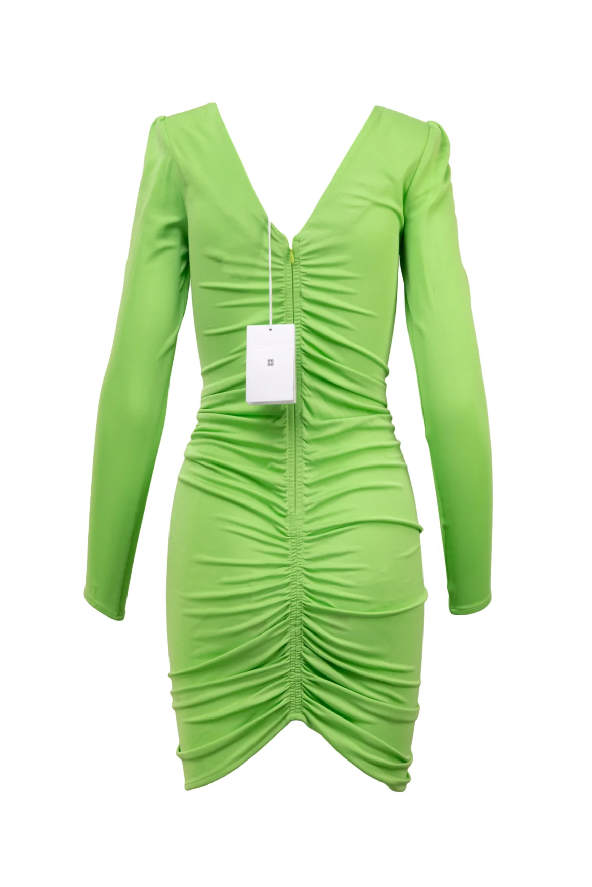 Givenchy Size 36 Ruched Mini Dress - Image 2