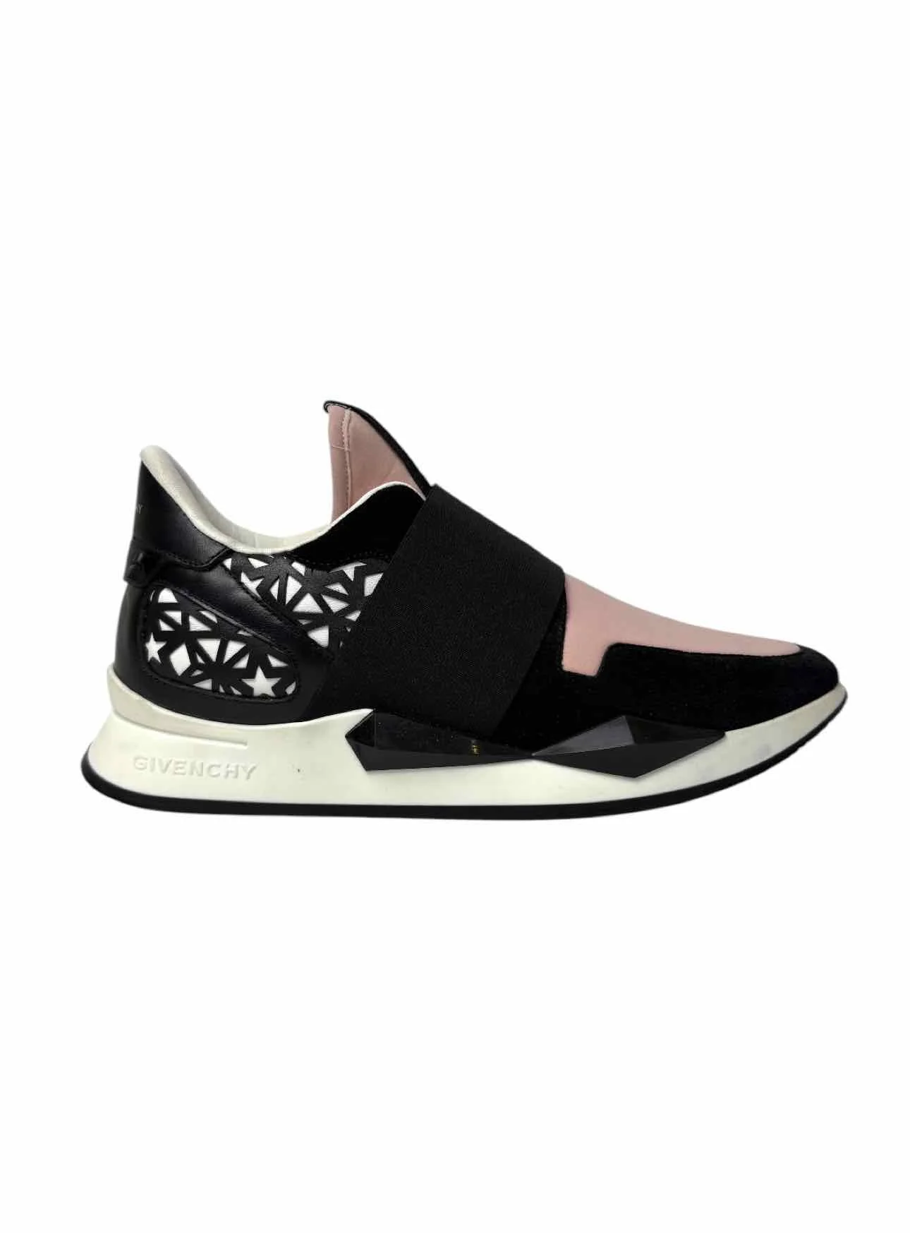 Givenchy Size 39.5 Laser Cut Neoprene Sneaker
