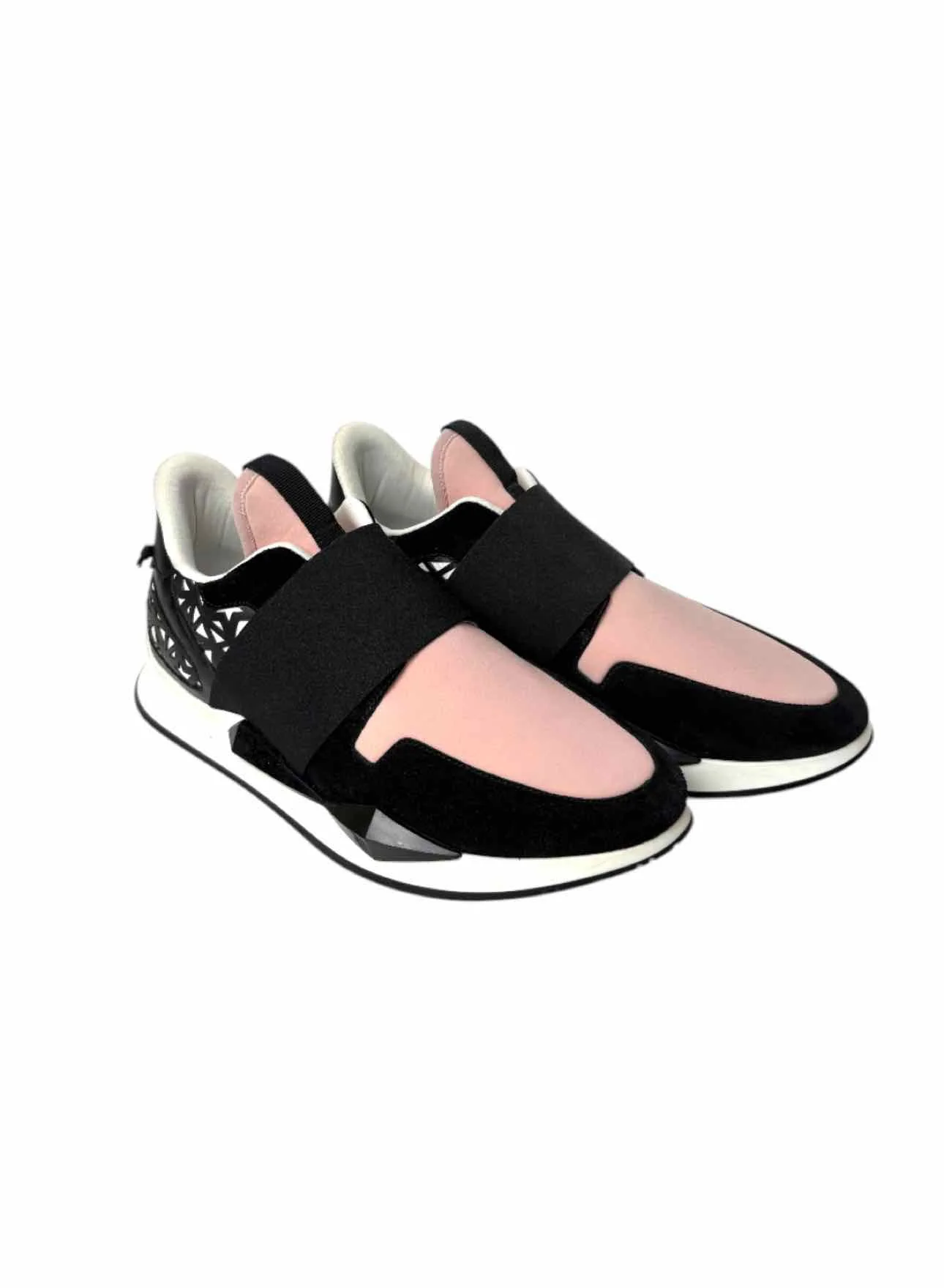 Givenchy Size 39.5 Laser Cut Neoprene Sneaker - Image 2