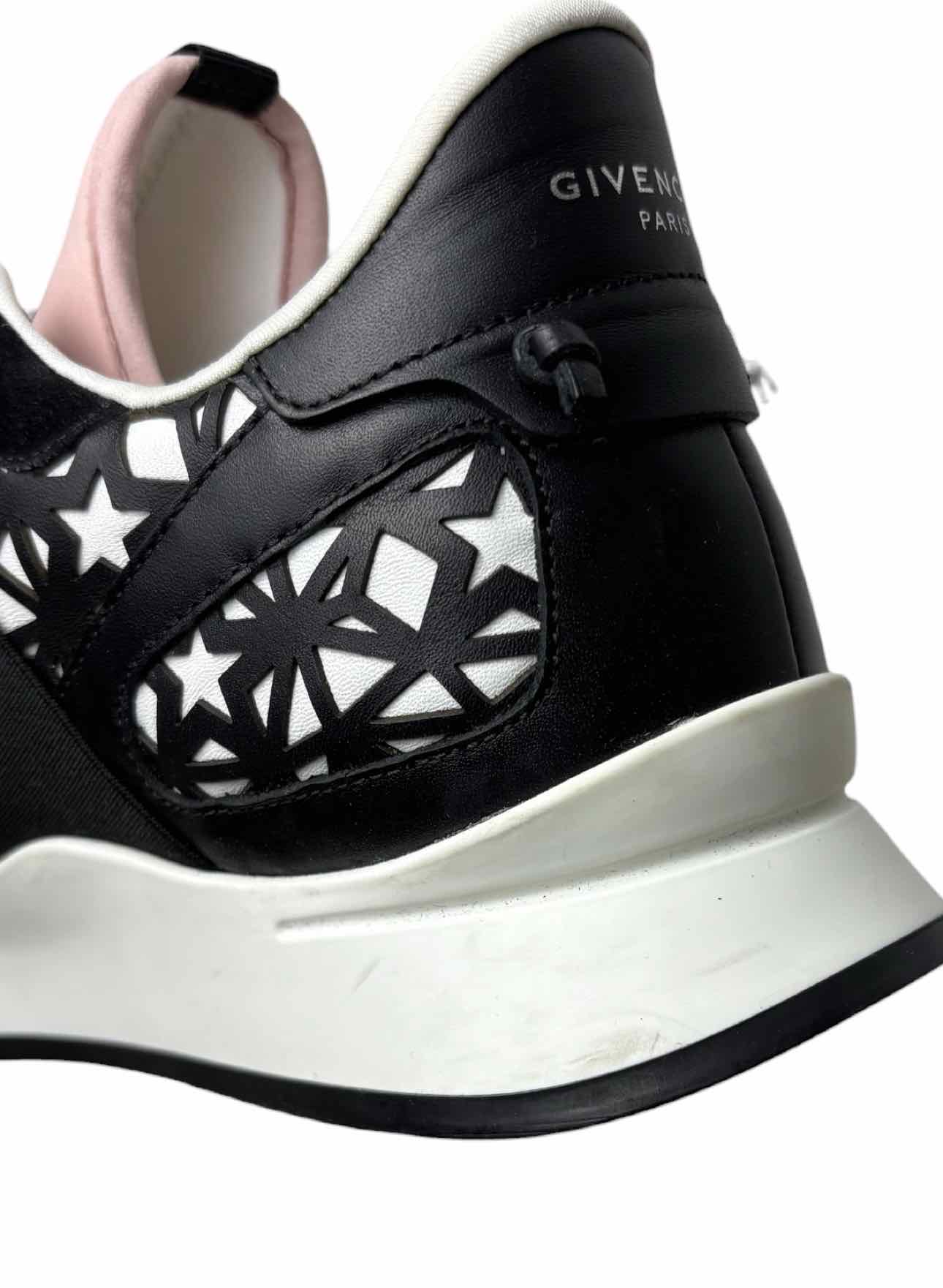Givenchy Size 39.5 Laser Cut Neoprene Sneaker - Image 7