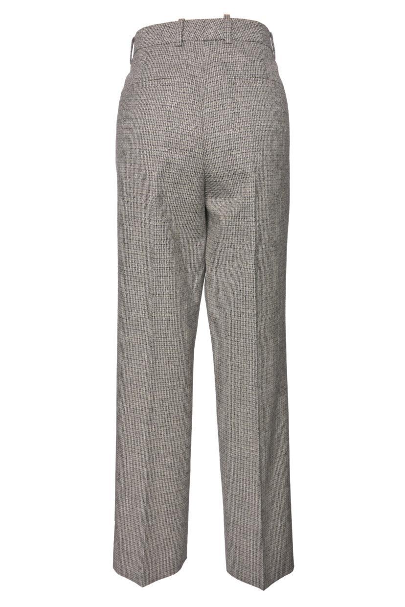 Givenchy Size 40 Wool Blend Tweed Trousers - Image 2