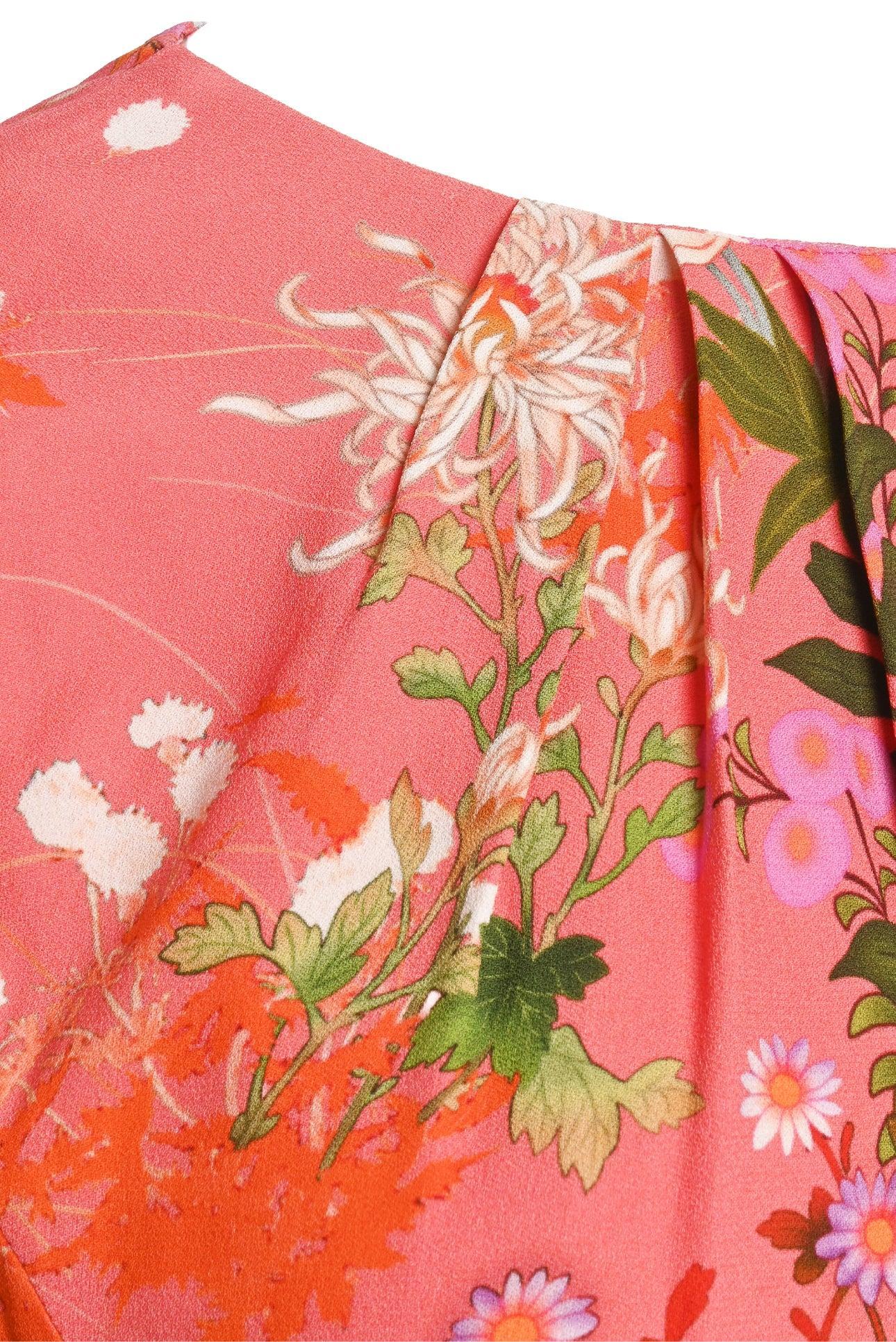Givenchy Size 6 Floral Print Dress - Image 3