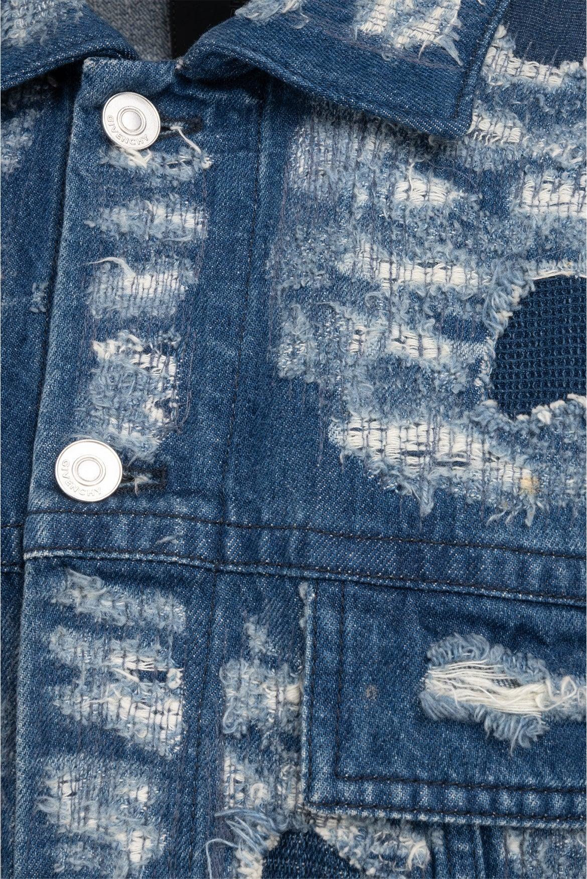 Givenchy Size M Men's Classic Rivet Denim Jacket - Image 3