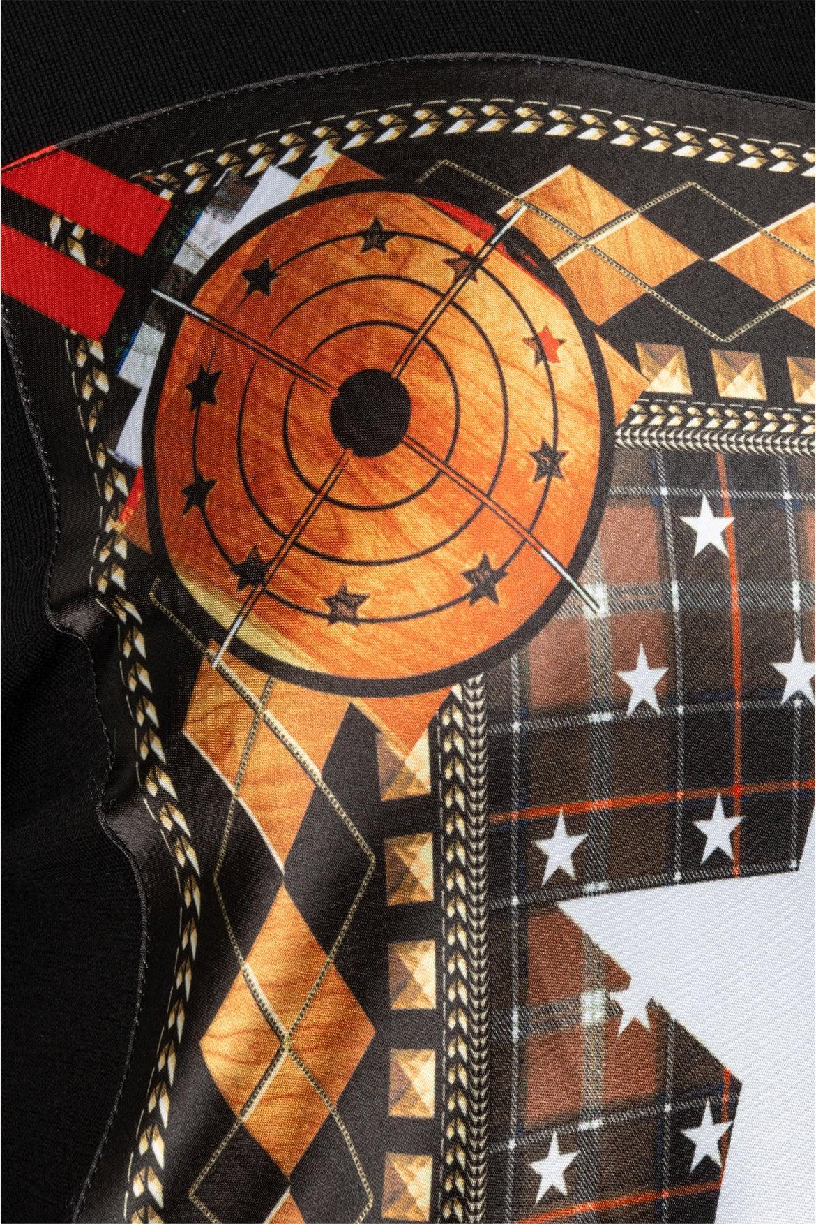 Givenchy Size S Star & Target Print Lightweight Sweater - Image 3