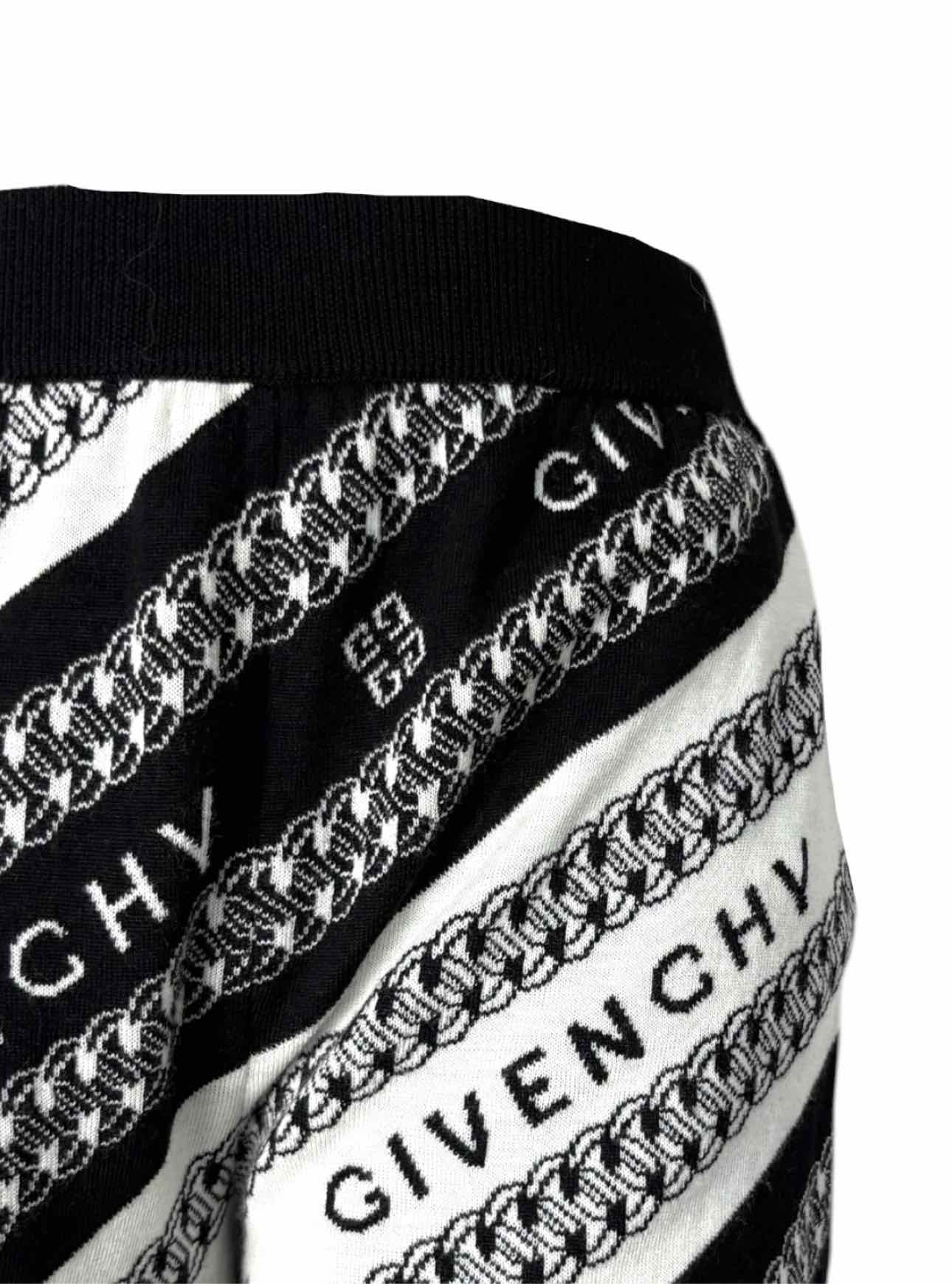 Givenchy Size XS Chain Wool Jogging Pants - Image 3