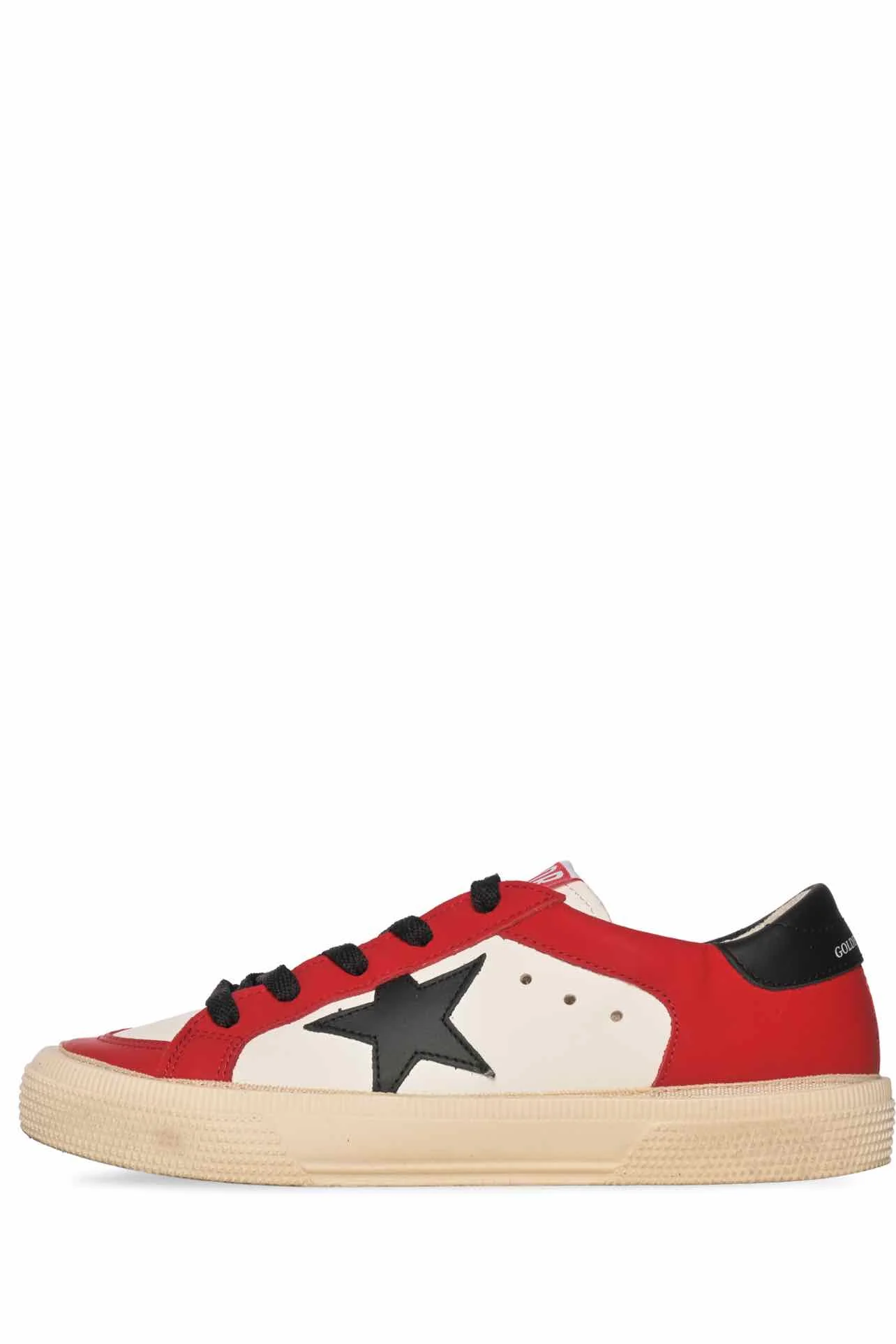 Golden Goose Size 35 Kids May Lace Up Sneaker - Image 3