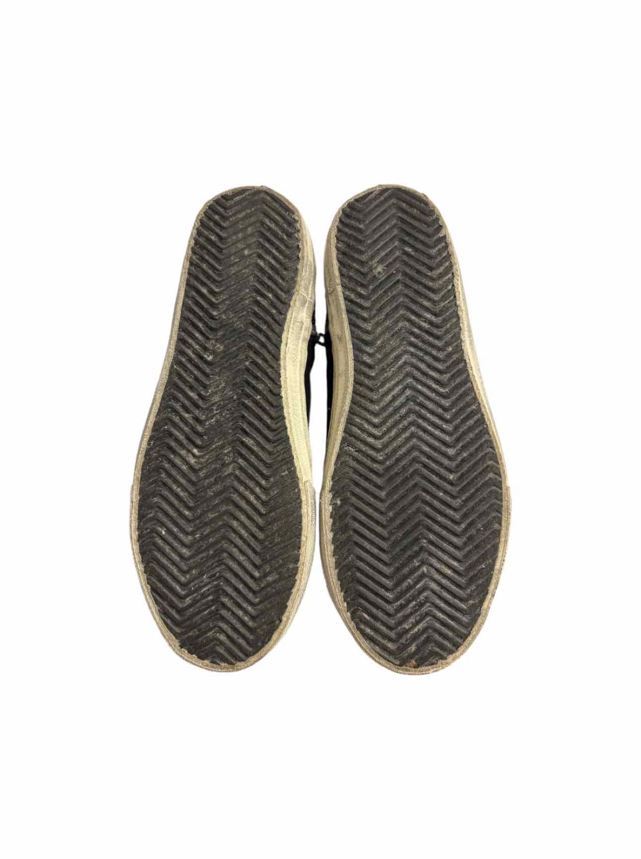 Golden Goose Size 36 Distressed Glitter Suede  Sneaker - Image 5