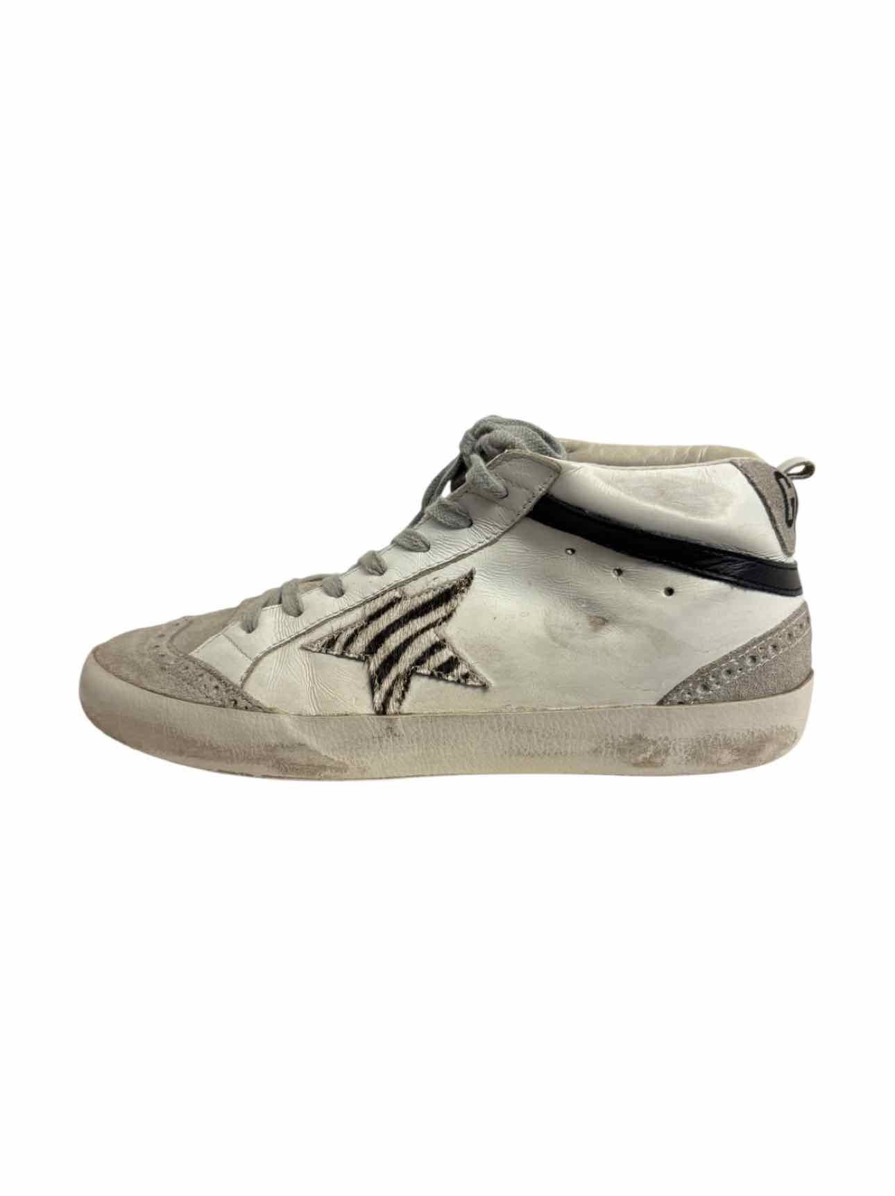 Golden Goose Size 36 Midstar Leather Sneaker - Image 2