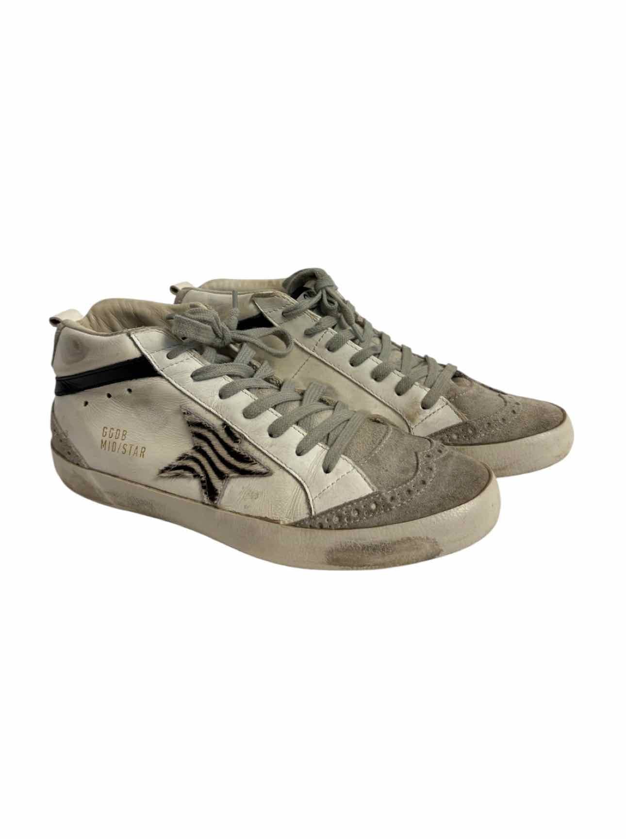 Golden Goose Size 36 Midstar Leather Sneaker - Image 3