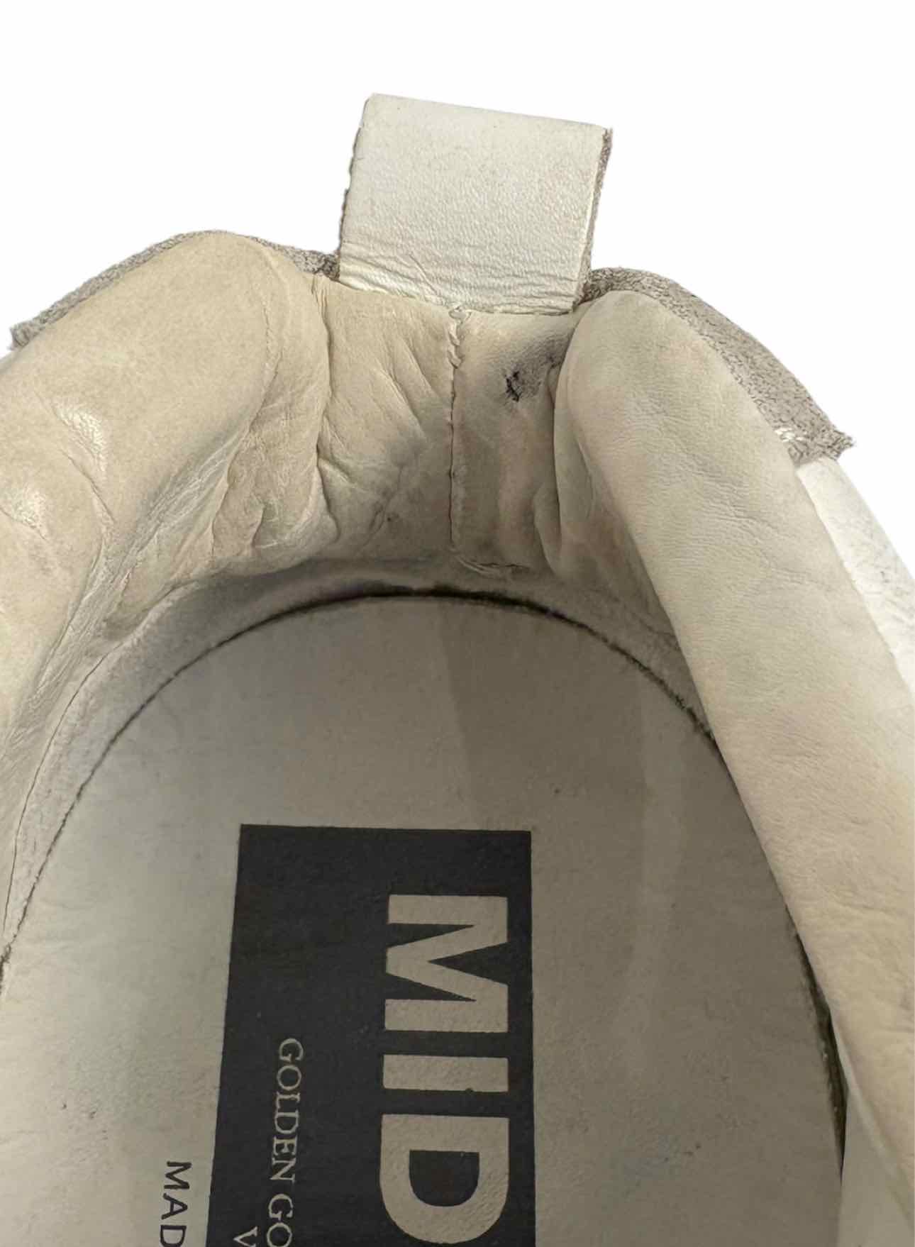 Golden Goose Size 36 Midstar Leather Sneaker - Image 9