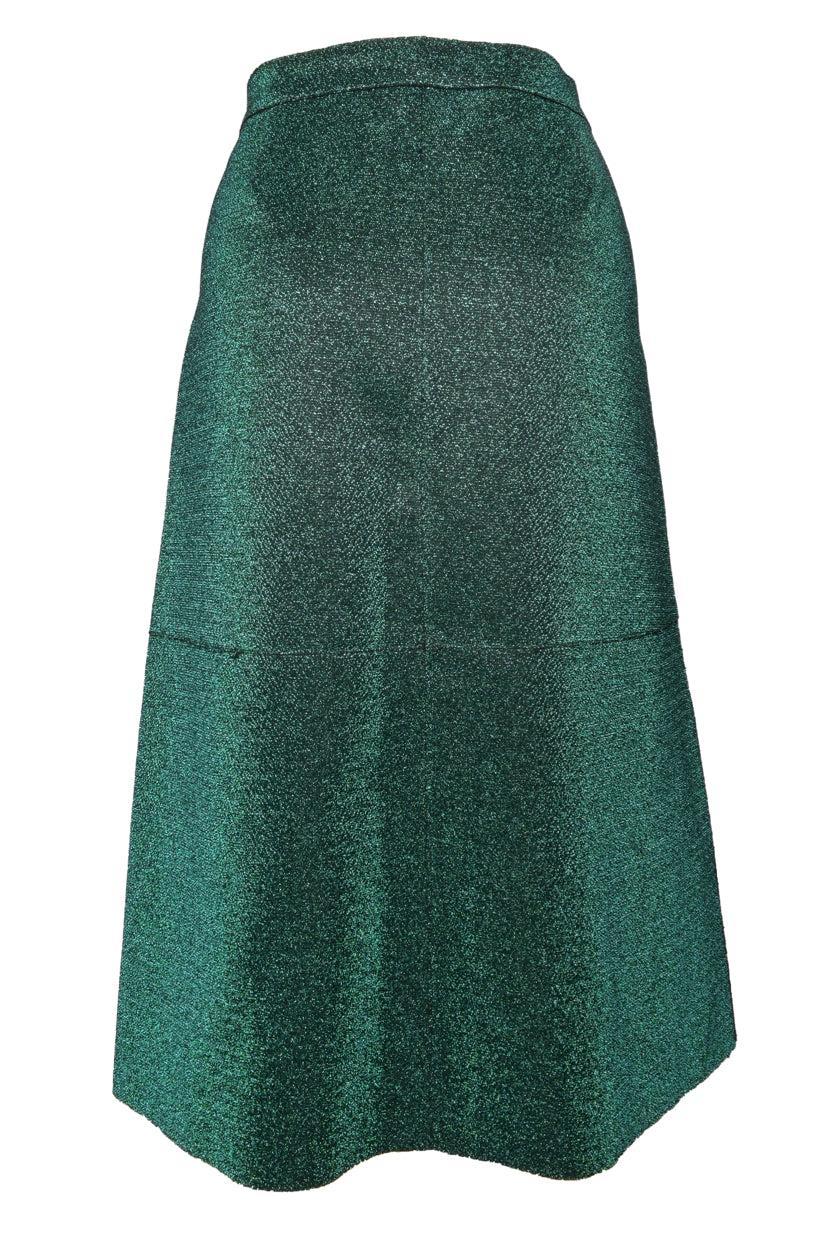 Golden Goose Size M Sparkly Midi Skirt - Image 2
