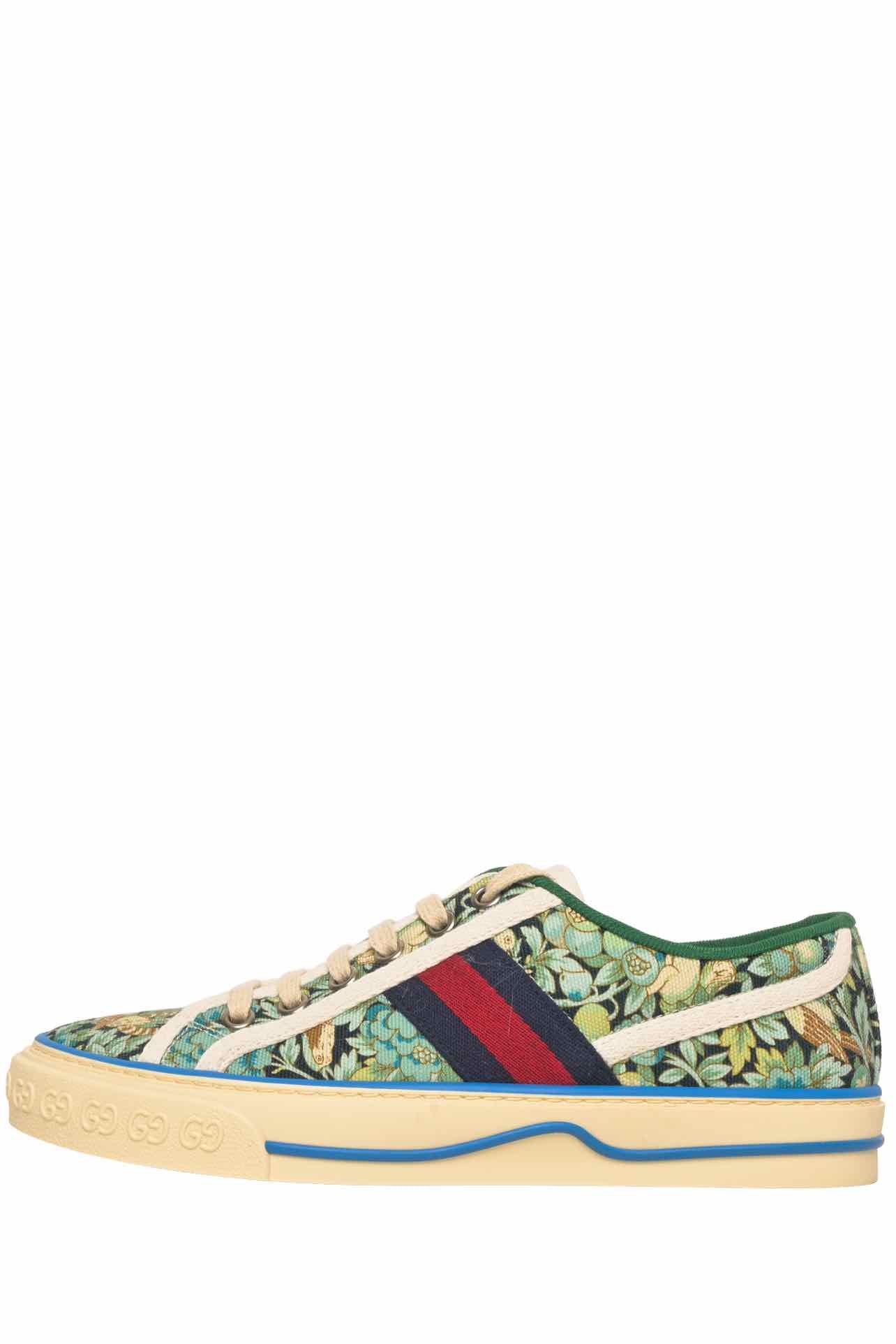 Gucci 1977 Liberty Tennis Sneakers - Image 3