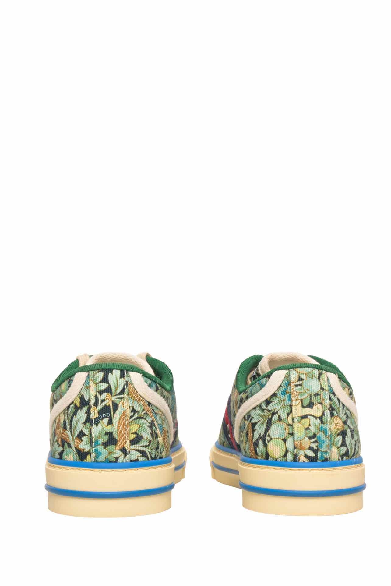 Gucci 1977 Liberty Tennis Sneakers - Image 5