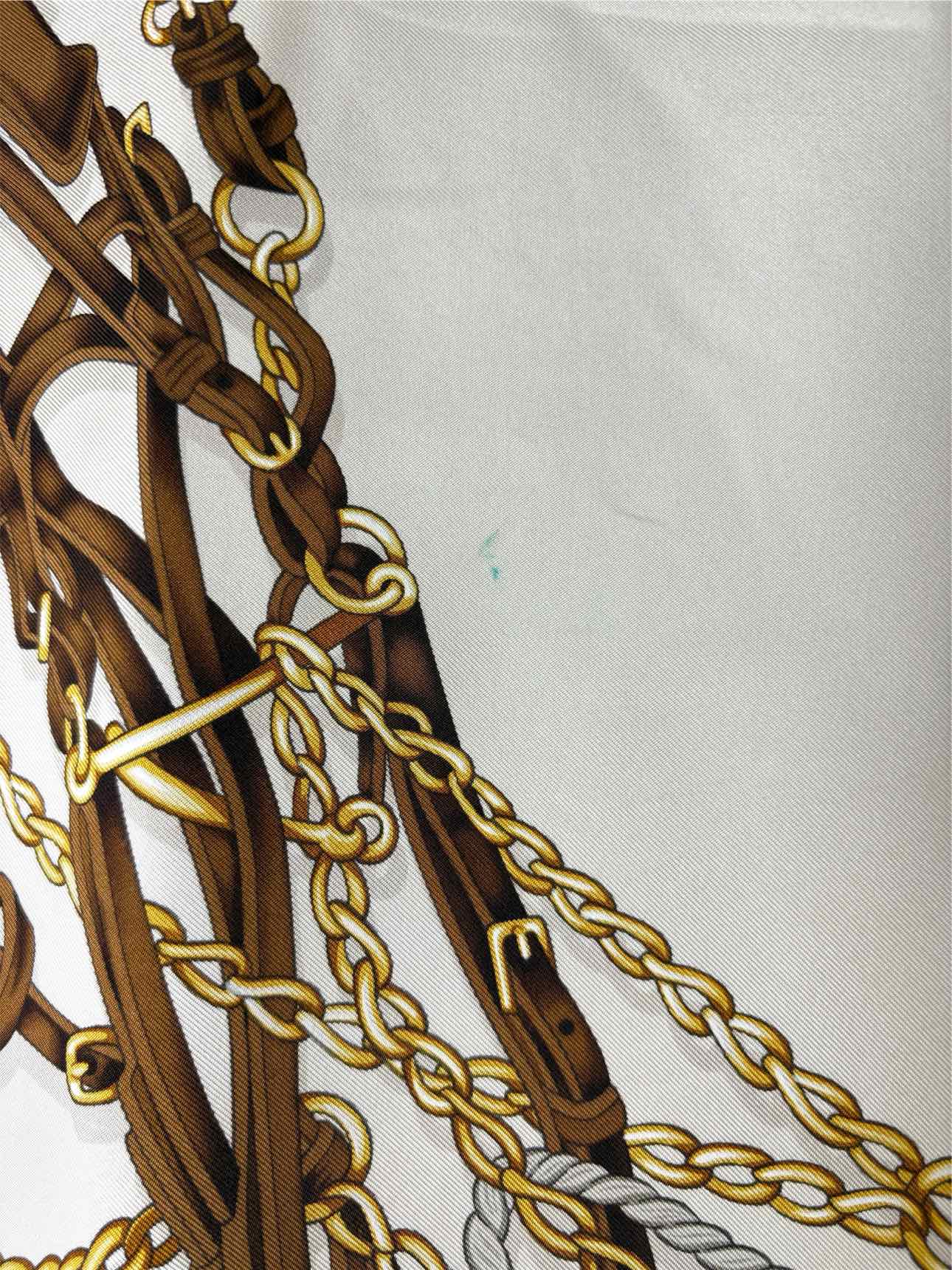 Gucci 85th Anniversary Equestrian Print Silk Scarf - Image 6
