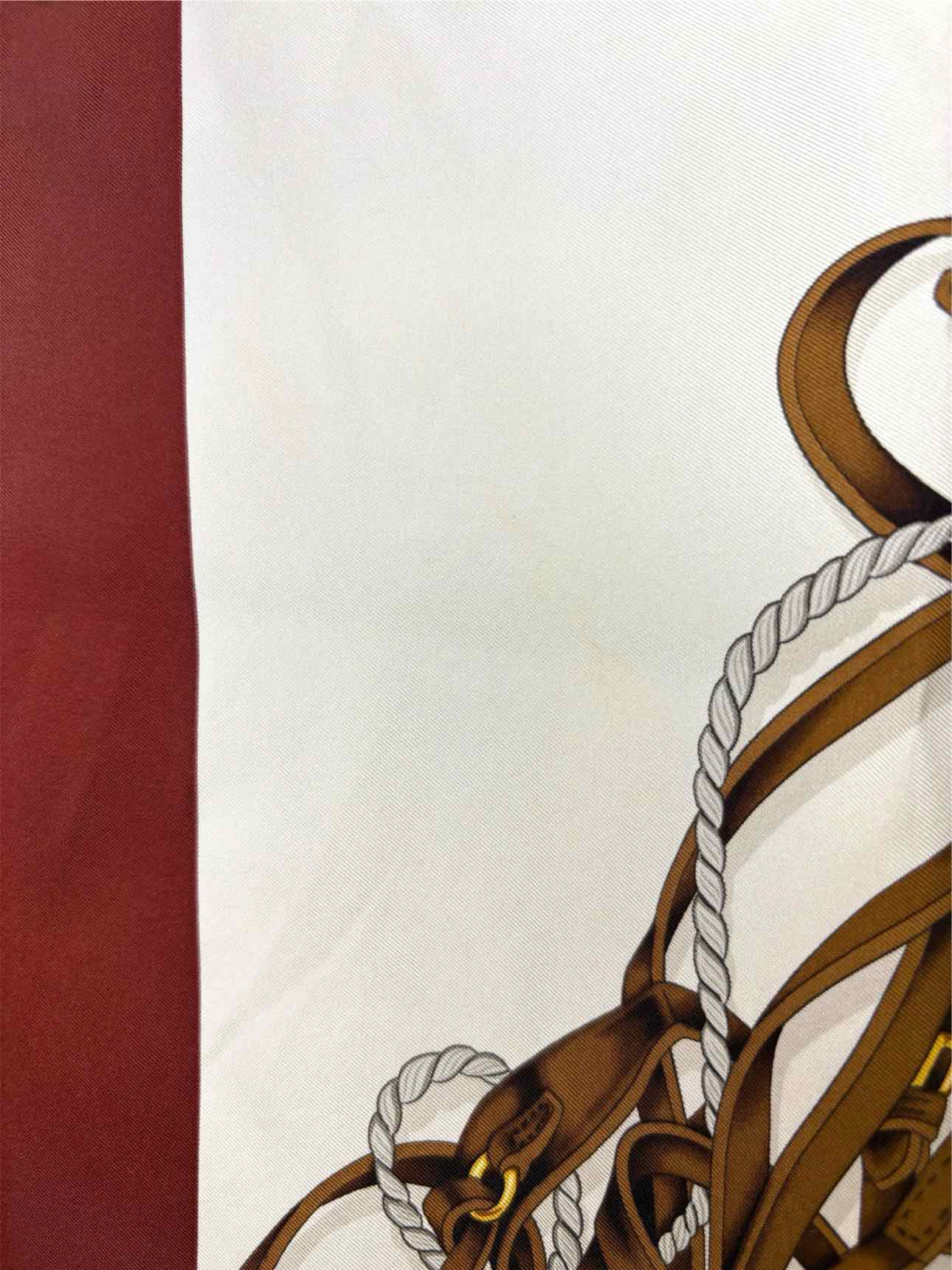 Gucci 85th Anniversary Equestrian Print Silk Scarf - Image 7