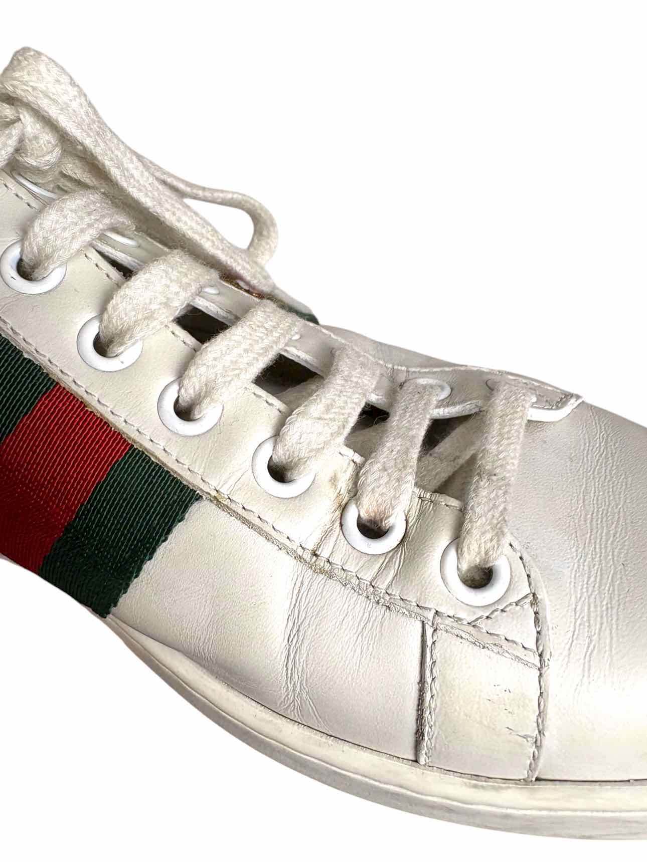 Gucci Ace Web Bee Size 37 Sneaker - Image 7
