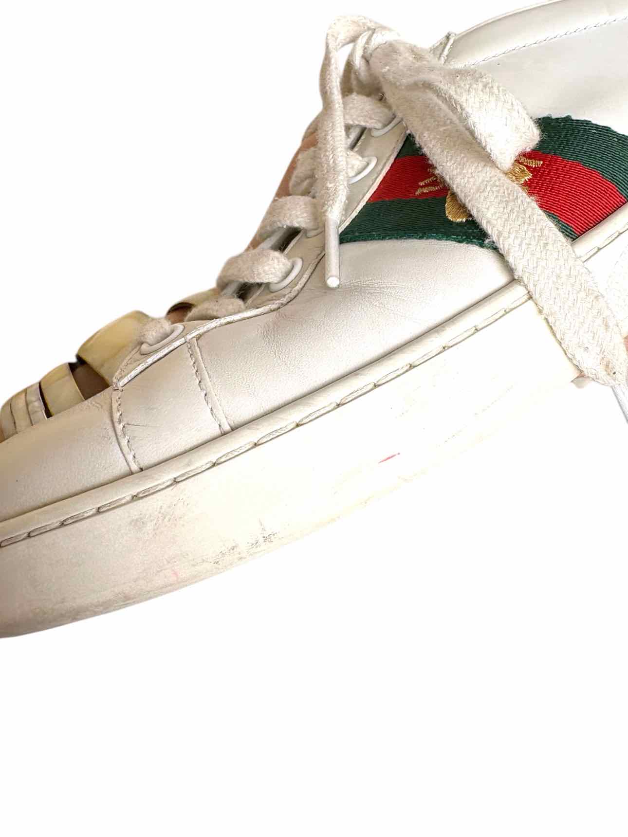 Gucci Ace Web Bee Size 37 Sneaker - Image 8