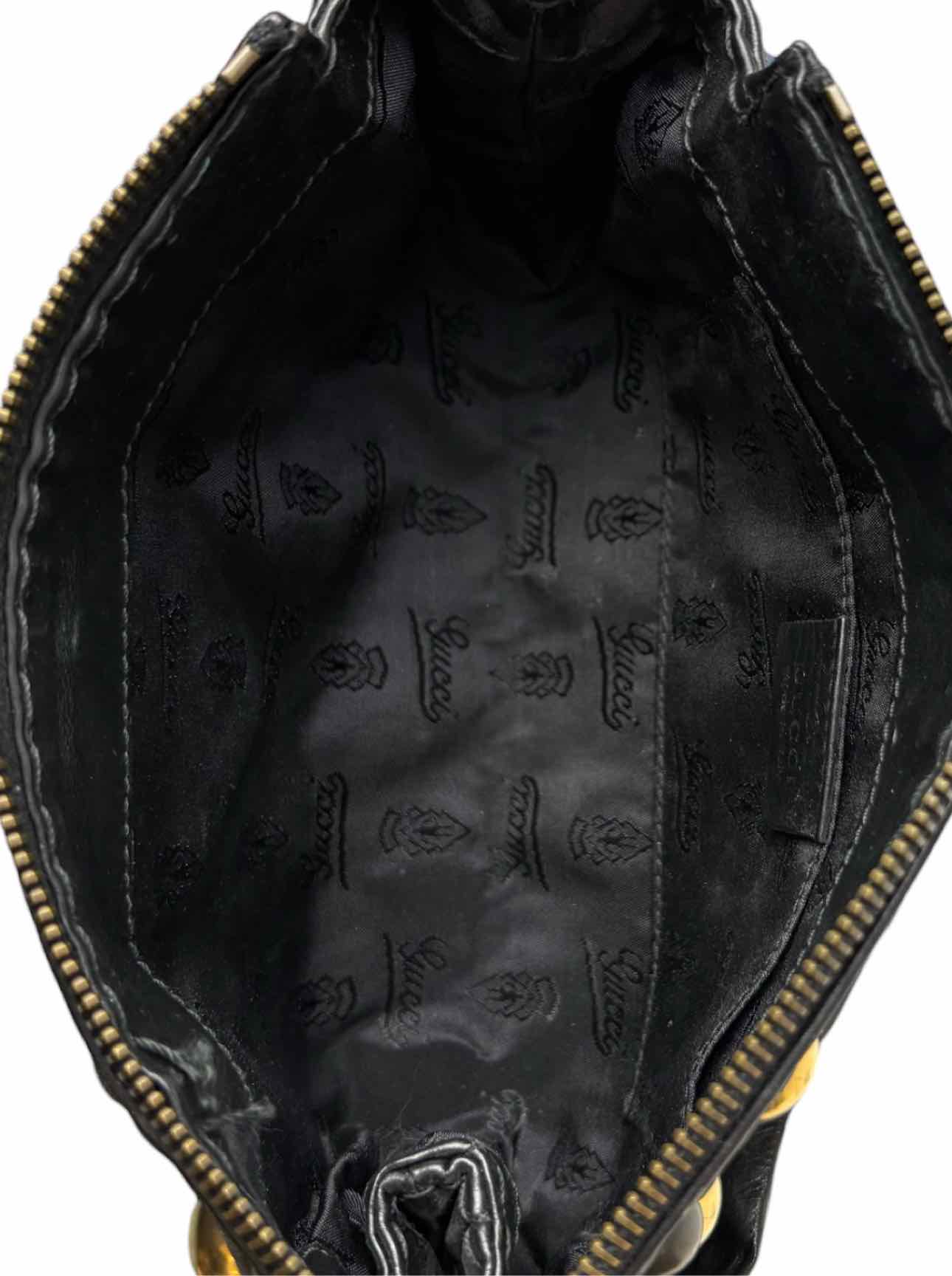 Gucci Babouska Hysteria Leather Clutch - Image 6