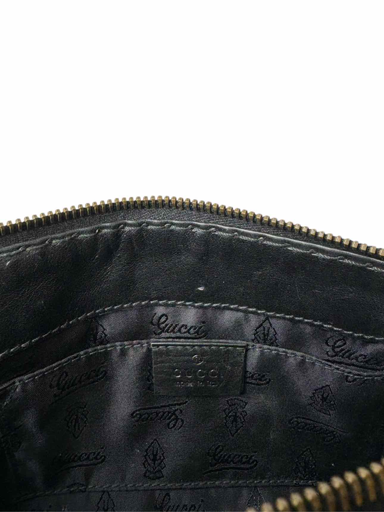 Gucci Babouska Hysteria Leather Clutch - Image 8