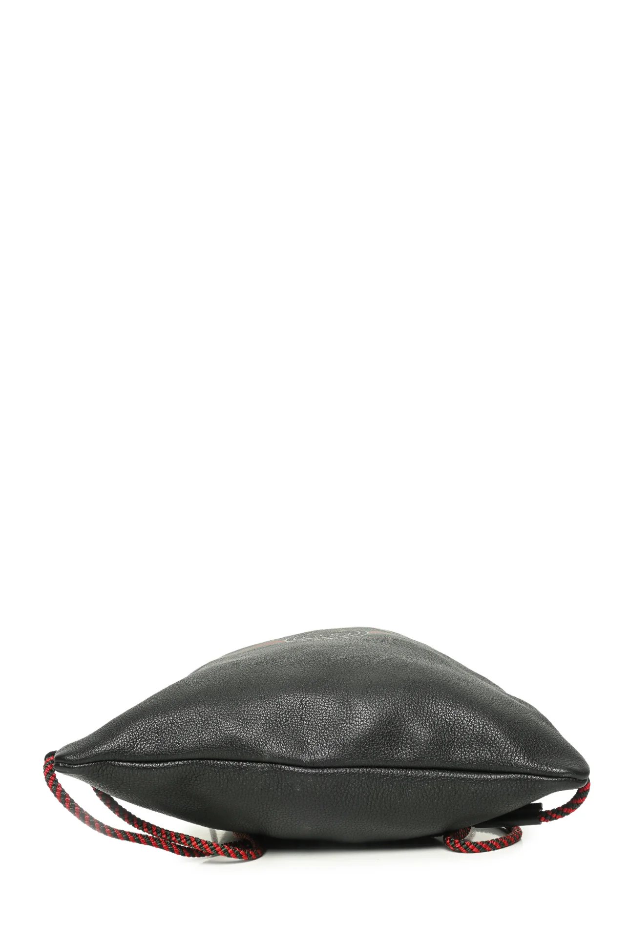 Gucci Calfskin Logo Drawstring BackPack - Image 3