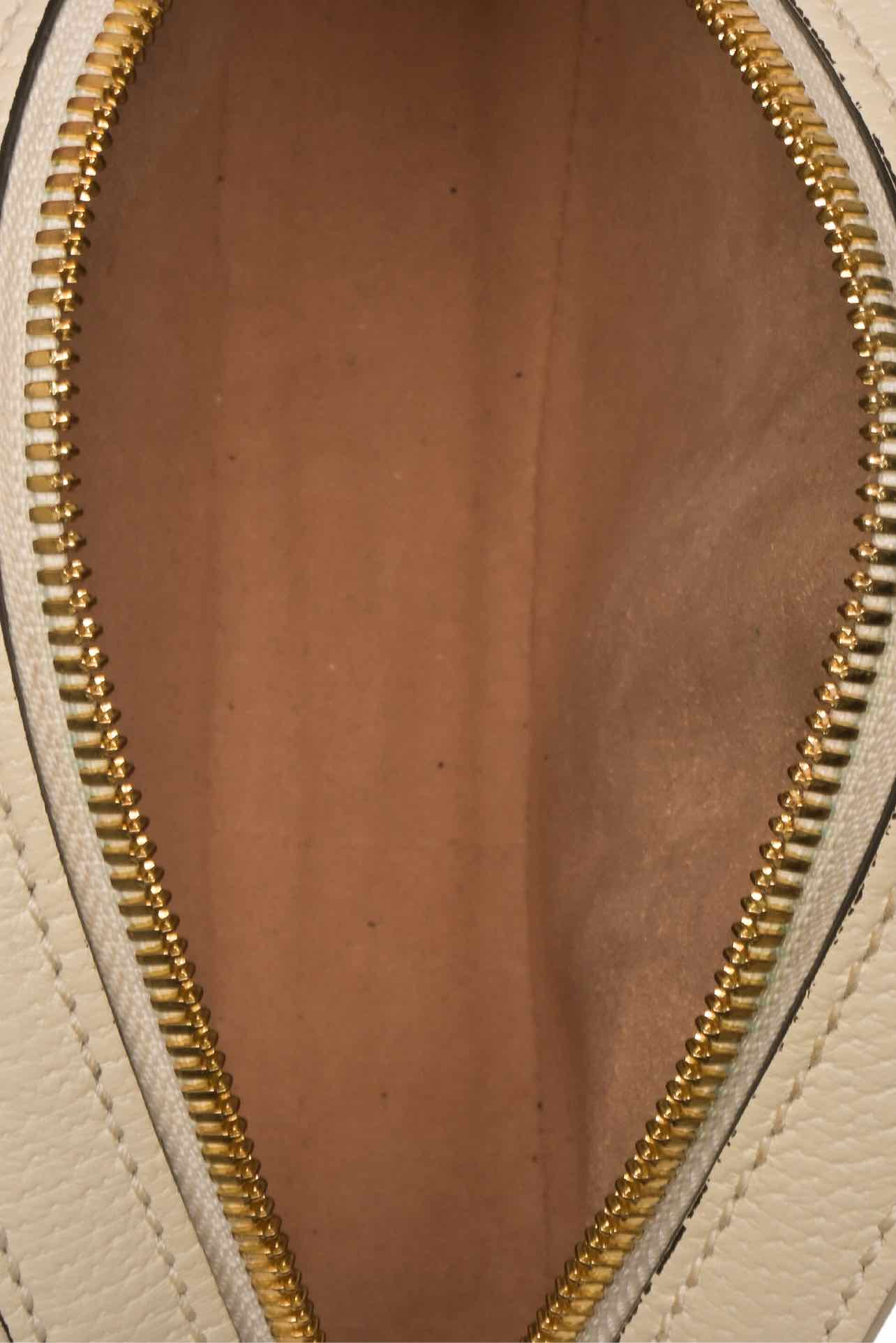 Gucci Calfskin Web Mini Round Ophidia Crossbody Bag - Image 7