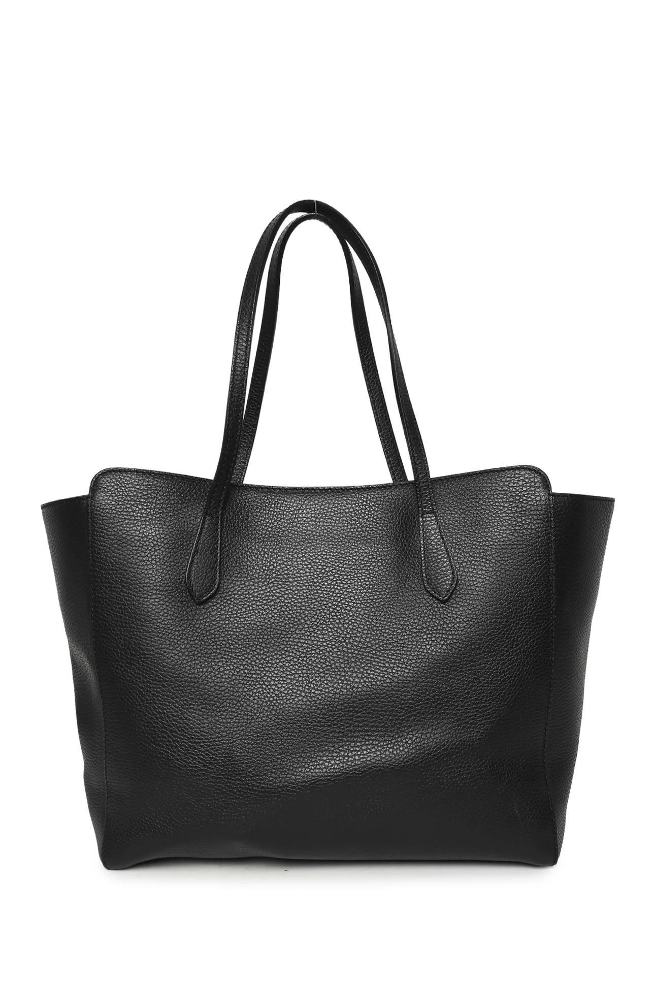 Gucci Dollar Calfskin Leather Swing Tote - Image 3
