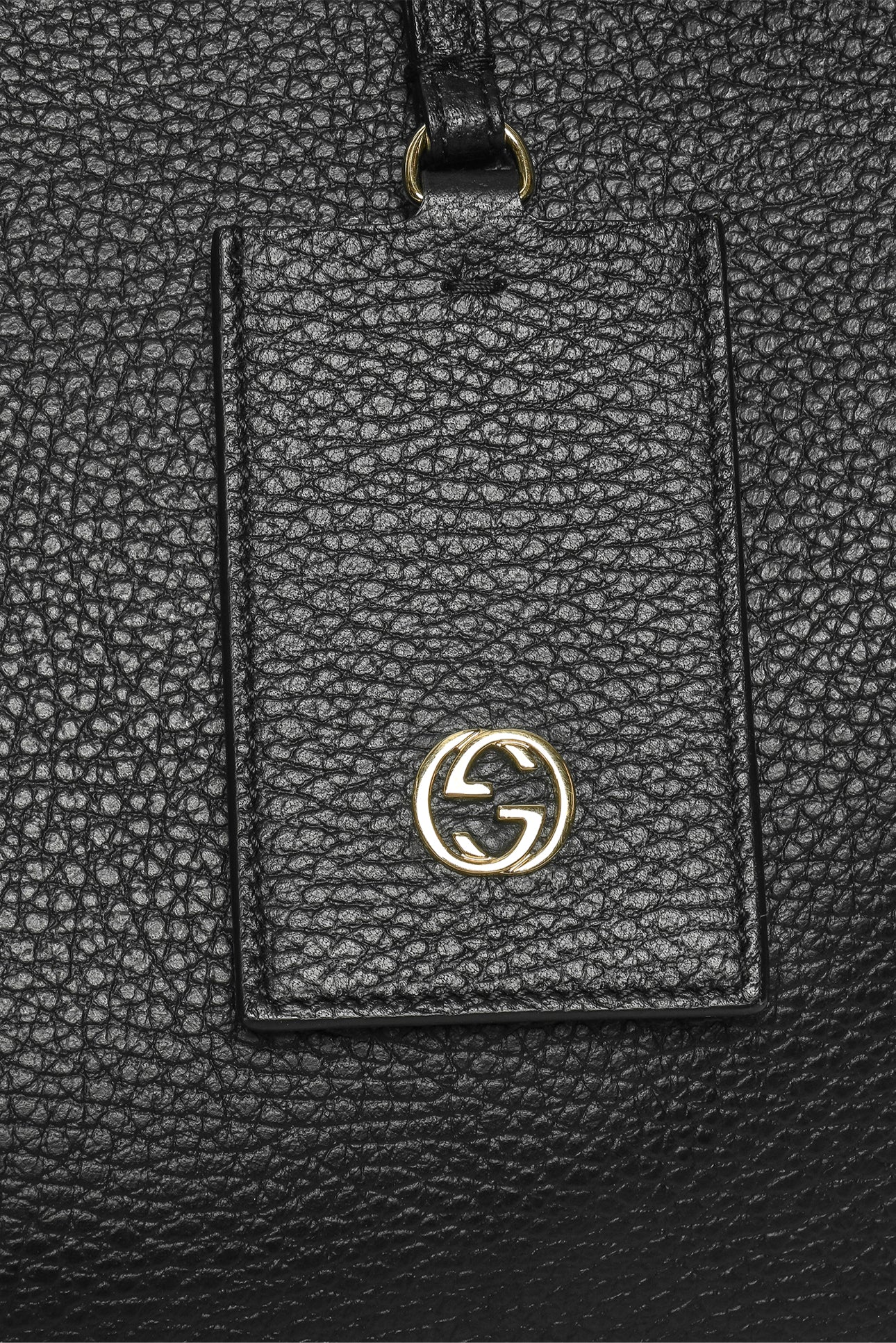 Gucci Dollar Calfskin Leather Swing Tote - Image 6