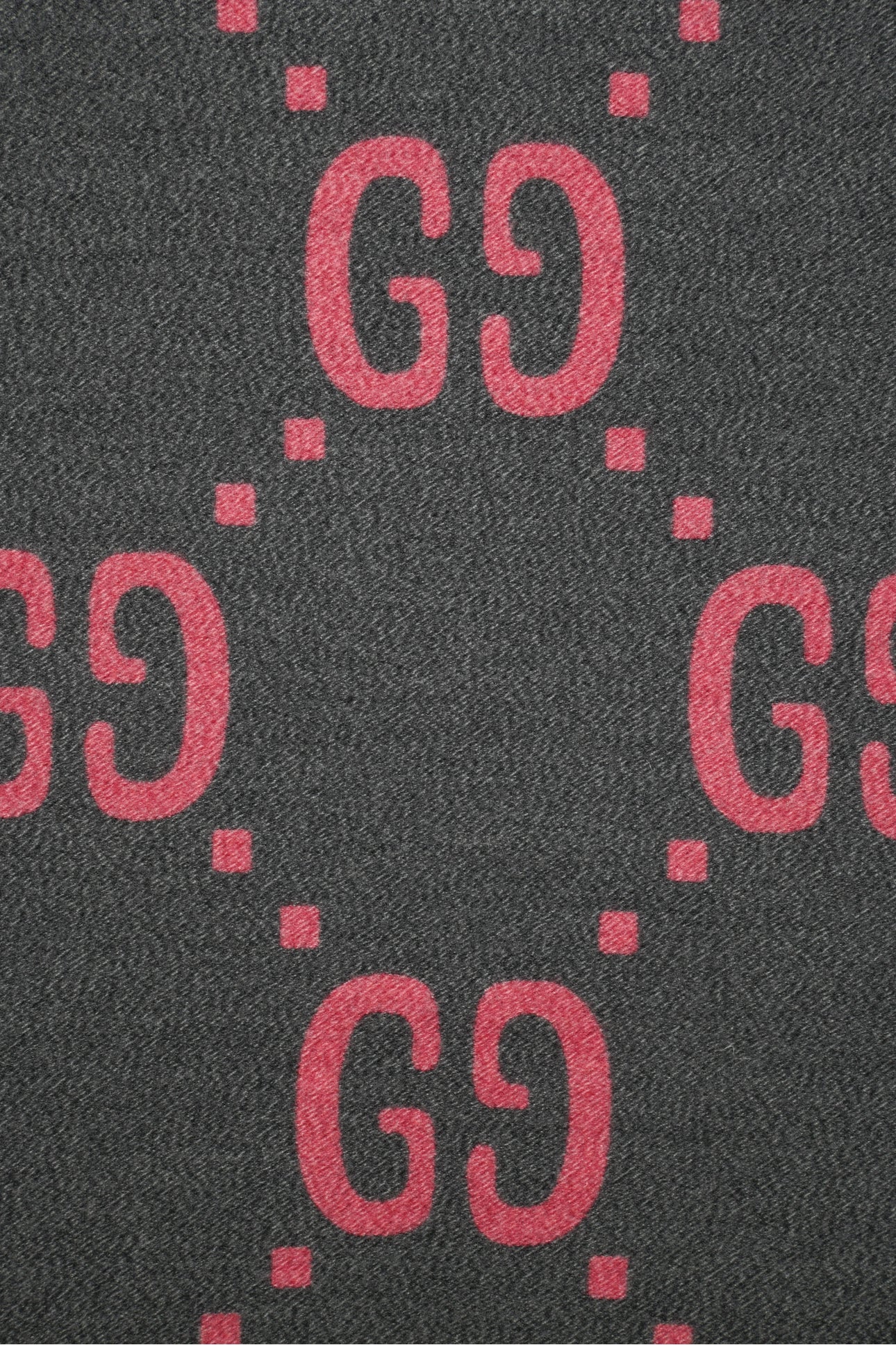 Gucci GG Jacquard Wool & Silk Scarf - Image 4
