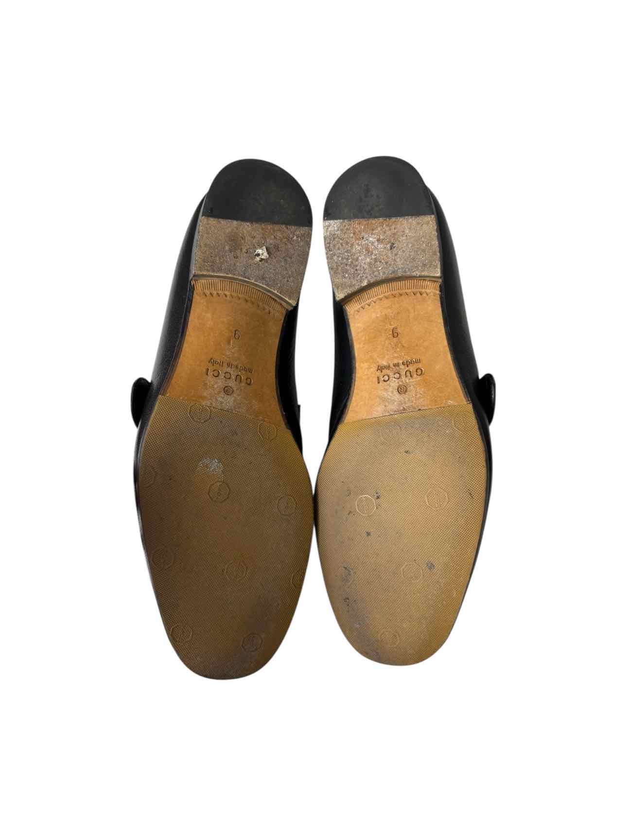 Gucci GG Logo Strap Loafers Size 9 Men's Shoes - Image 5