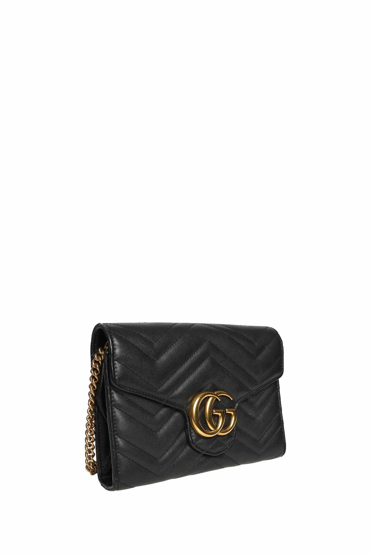 Gucci GG Marmont Wallet On Chain Crossbody - Image 2