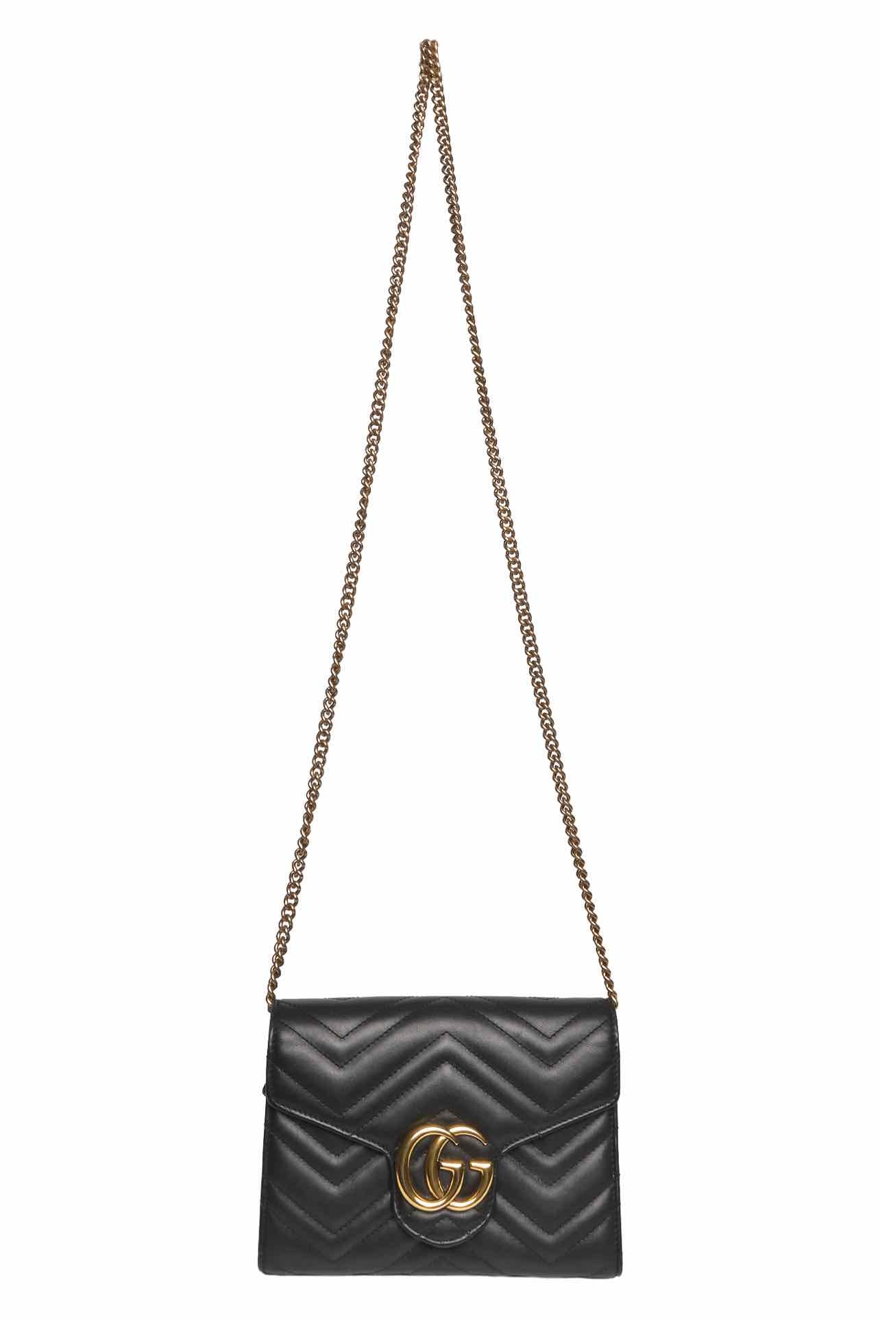 Gucci GG Marmont Wallet On Chain Crossbody - Image 5
