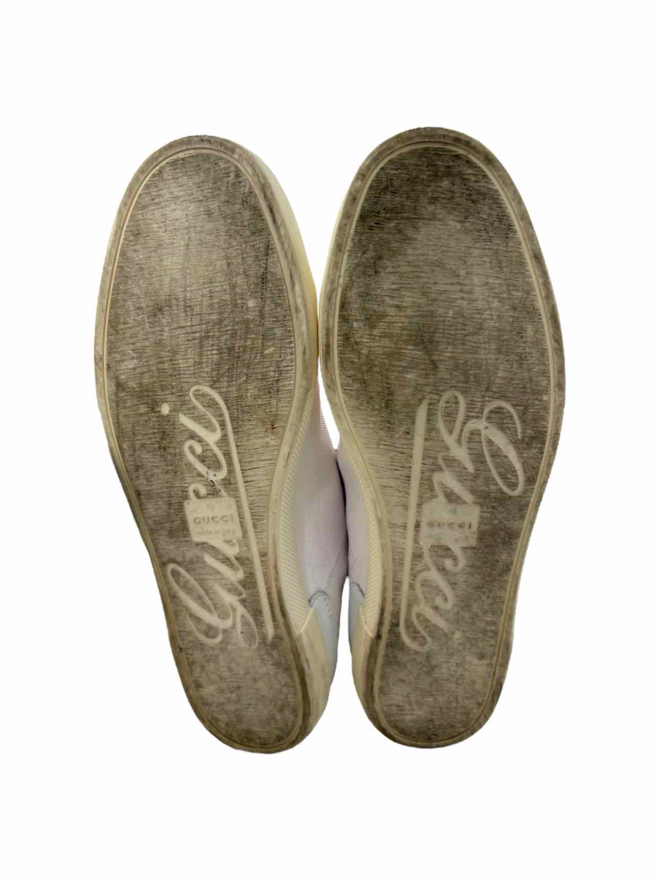 Gucci GG Monogram Leather Size 38 Sneaker - Image 5