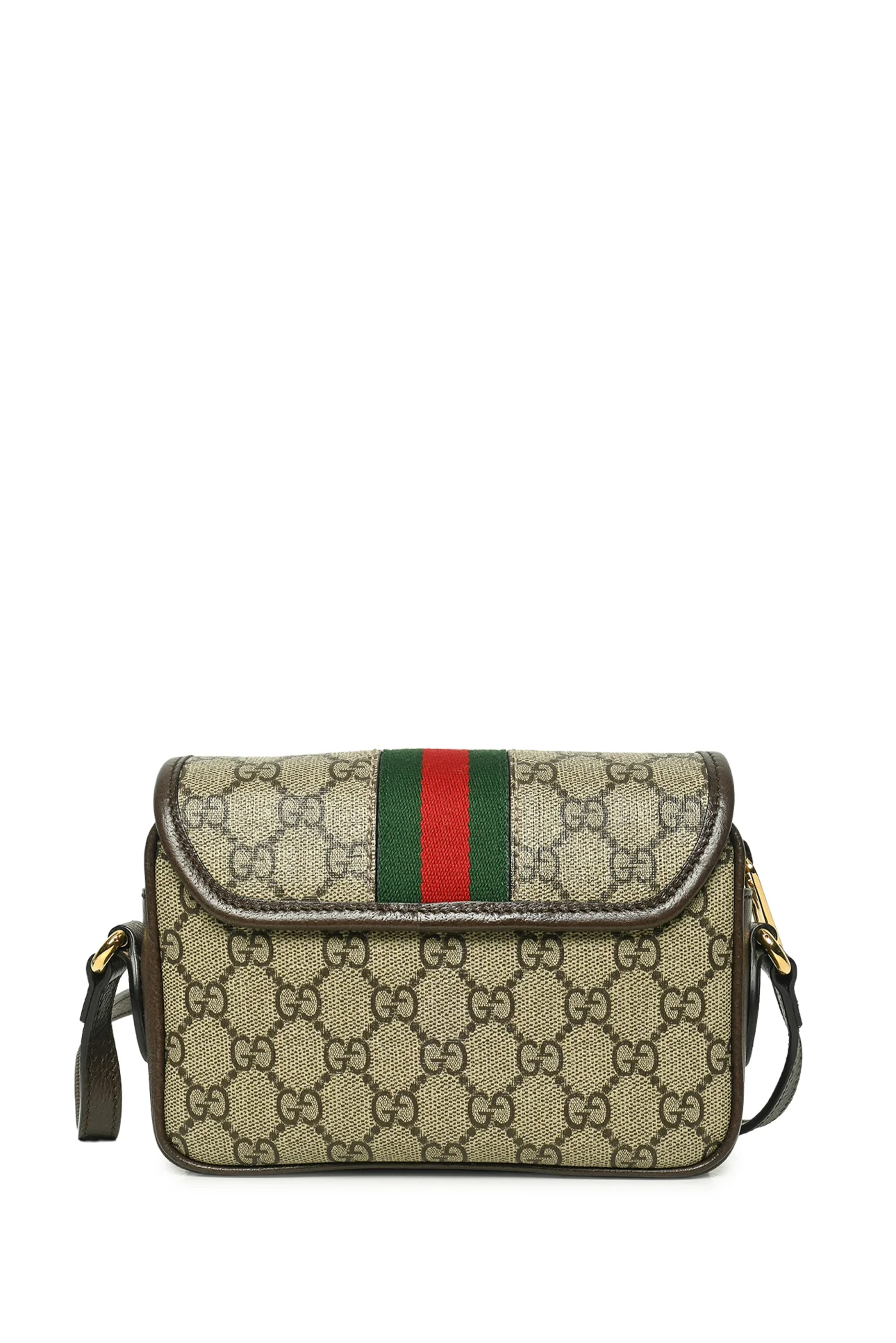 Gucci GG Supreme Coated Canvas Ophidia Mini Crossbody Shoulder Bag - Image 3