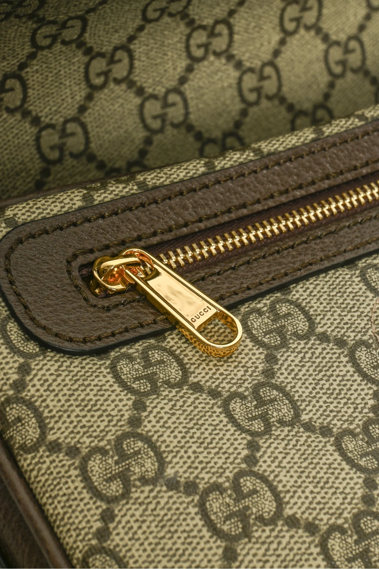 Gucci GG Supreme Coated Canvas Ophidia Mini Crossbody Shoulder Bag - Image 7