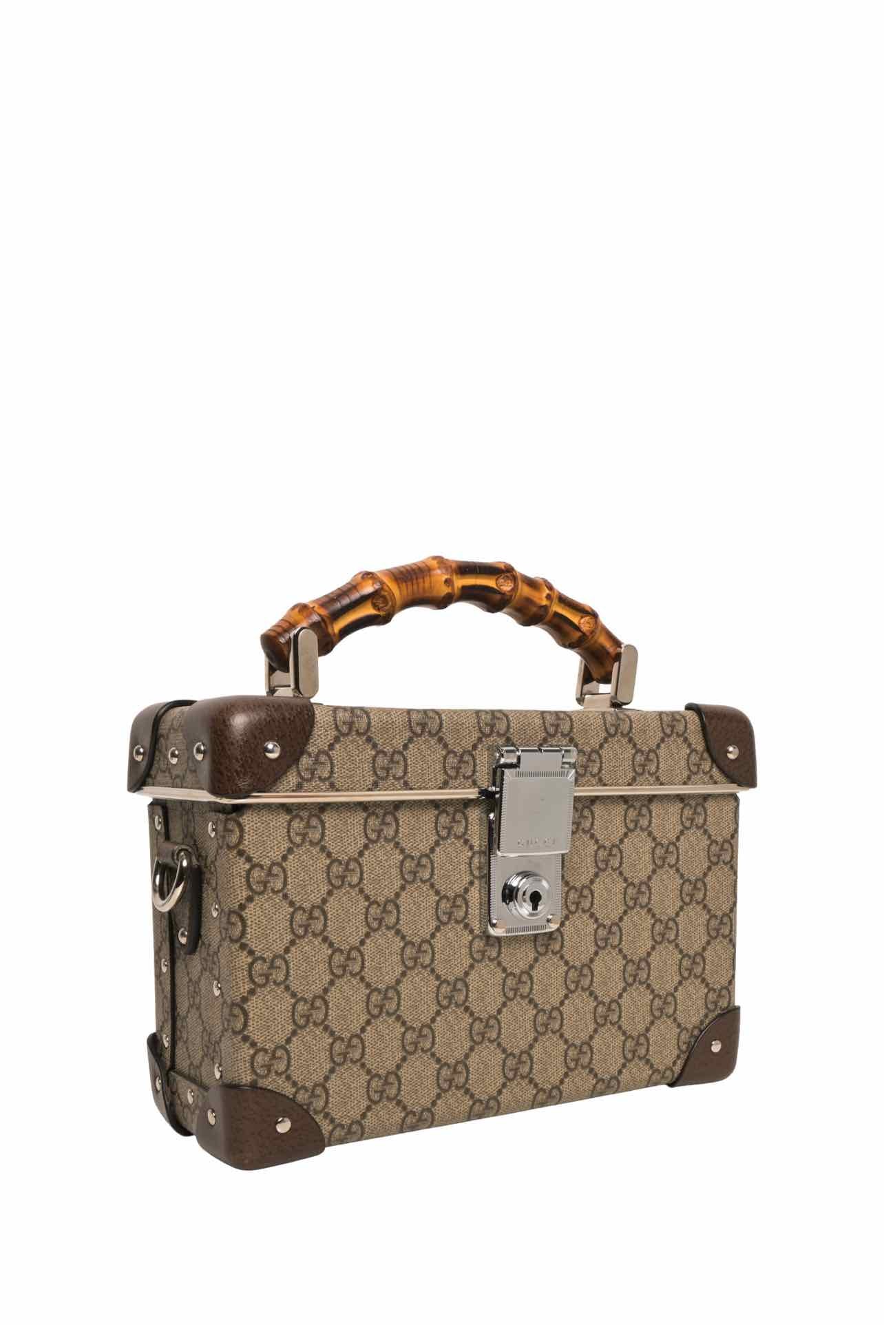 Gucci GG Supreme Globe Trotter Beauty Case - Image 2