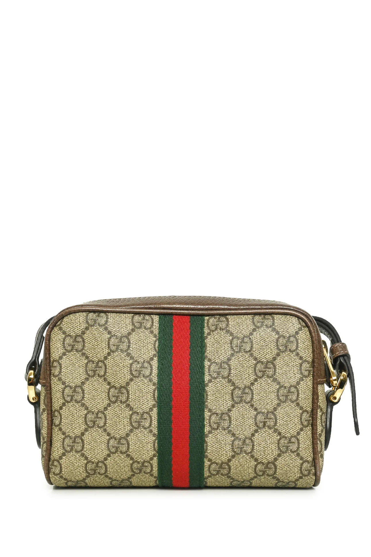 Gucci GG Supreme Monogram Web Mini Ophidia Crossbody - Image 2