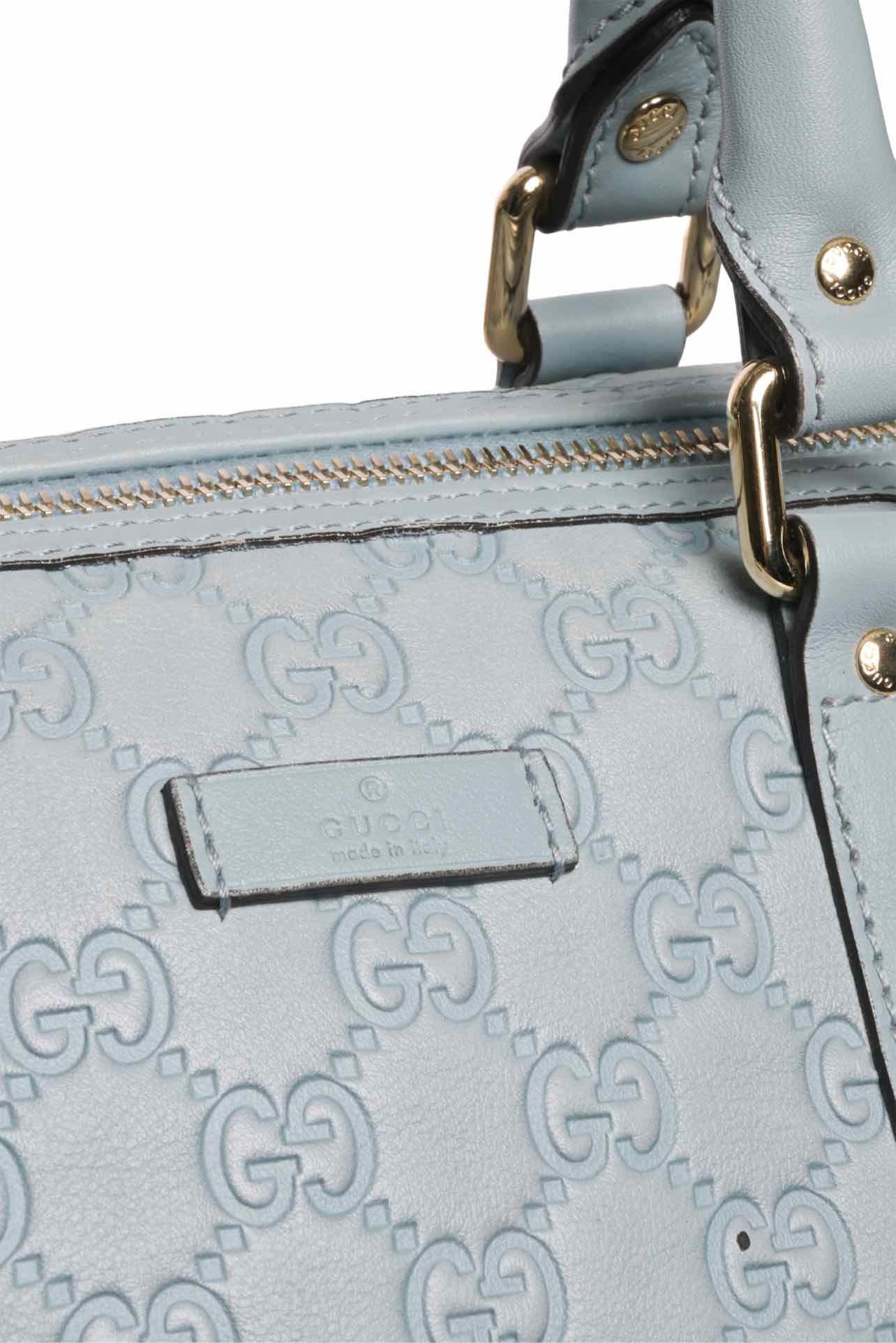 Gucci Guccissima GG Embossed Leather Medium Joy Boston Bags - Image 3