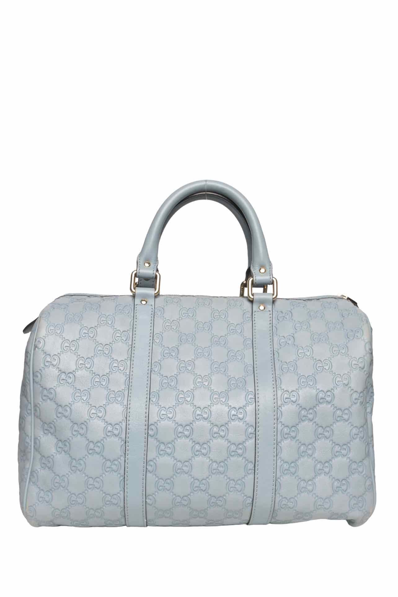 Gucci Guccissima GG Embossed Leather Medium Joy Boston Bags - Image 4