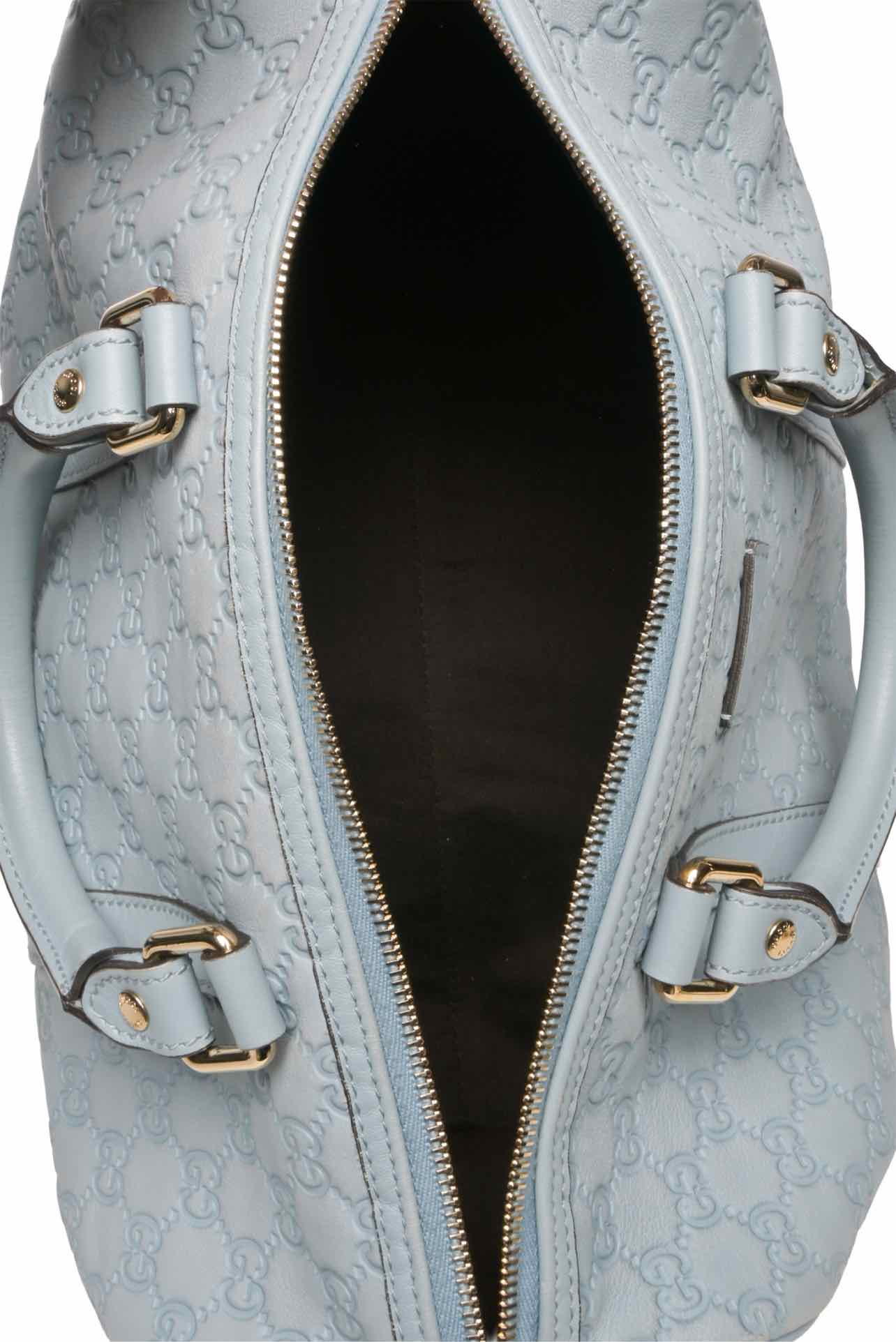 Gucci Guccissima GG Embossed Leather Medium Joy Boston Bags - Image 6
