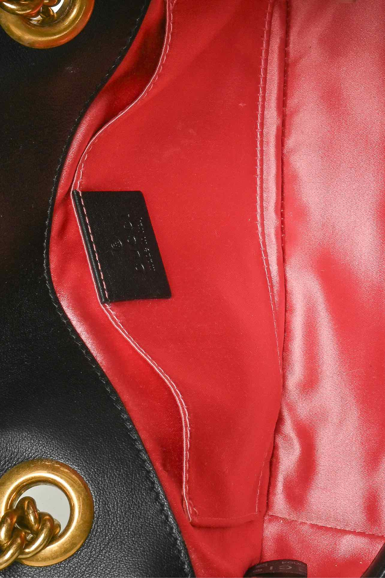 Gucci Marmont Small Velvet Shoulder Bag - Image 7