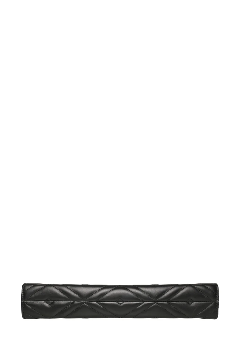 Gucci Matelasse Chevron Heart GG Marmont Clutch - Image 4
