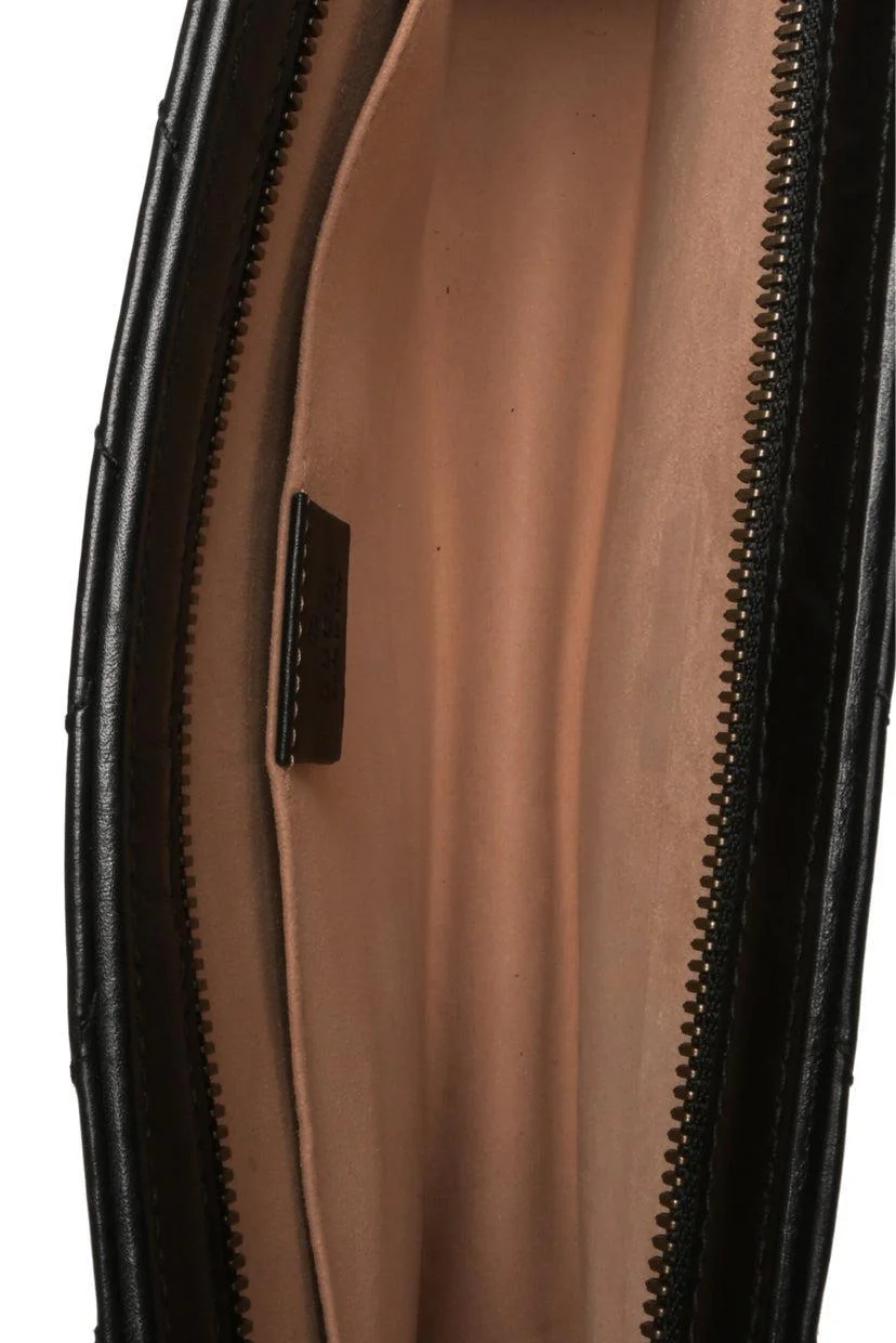 Gucci Matelasse Chevron Heart GG Marmont Clutch - Image 5