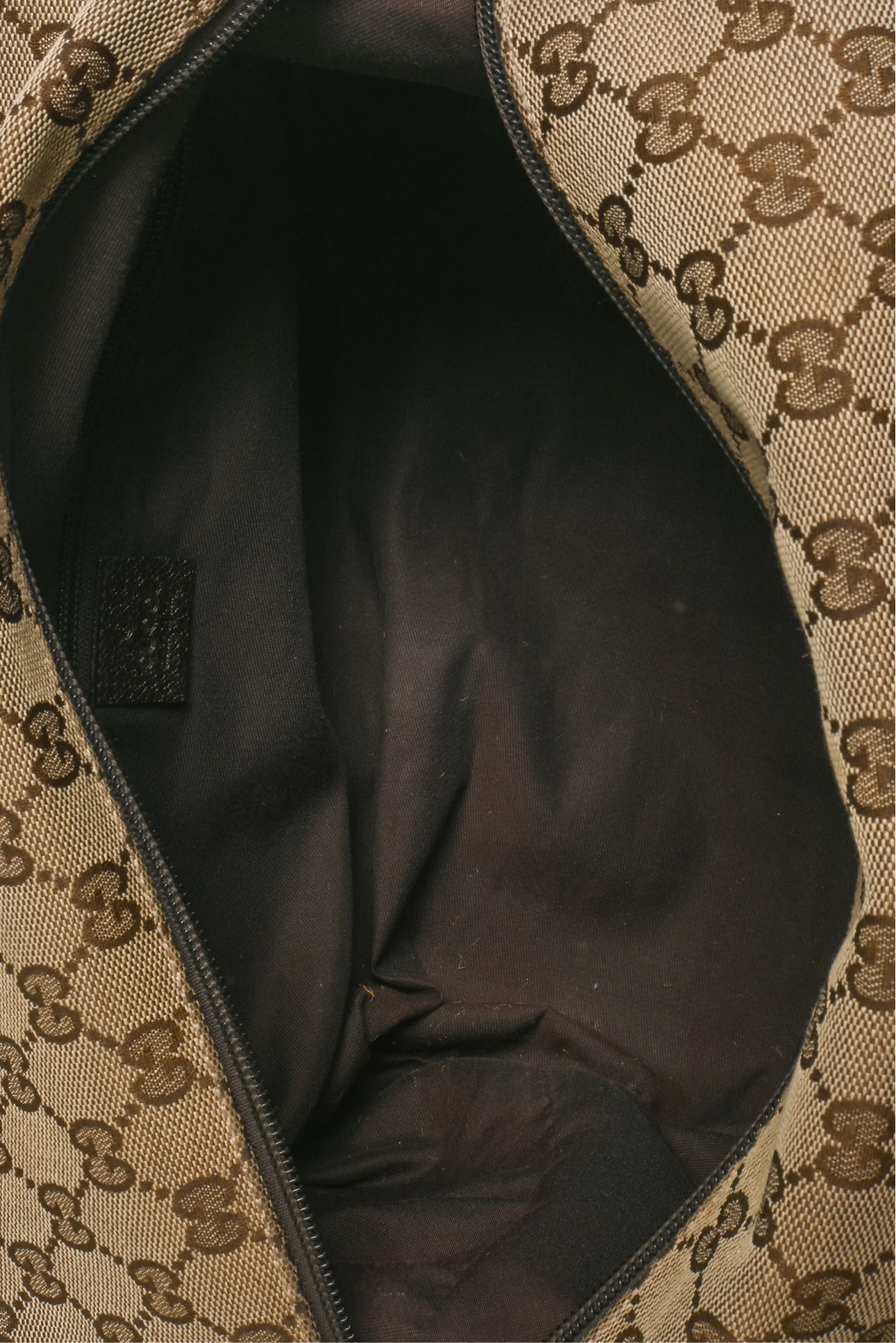 Gucci Medium GG Canvas Web Boston Bag - Image 7
